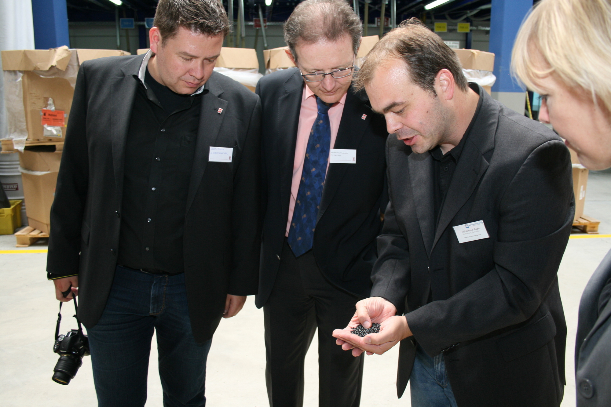 Einweihung der neuen Logistikhalle bei Borscheid + Wenig. Foto: B4B SCHWABEN