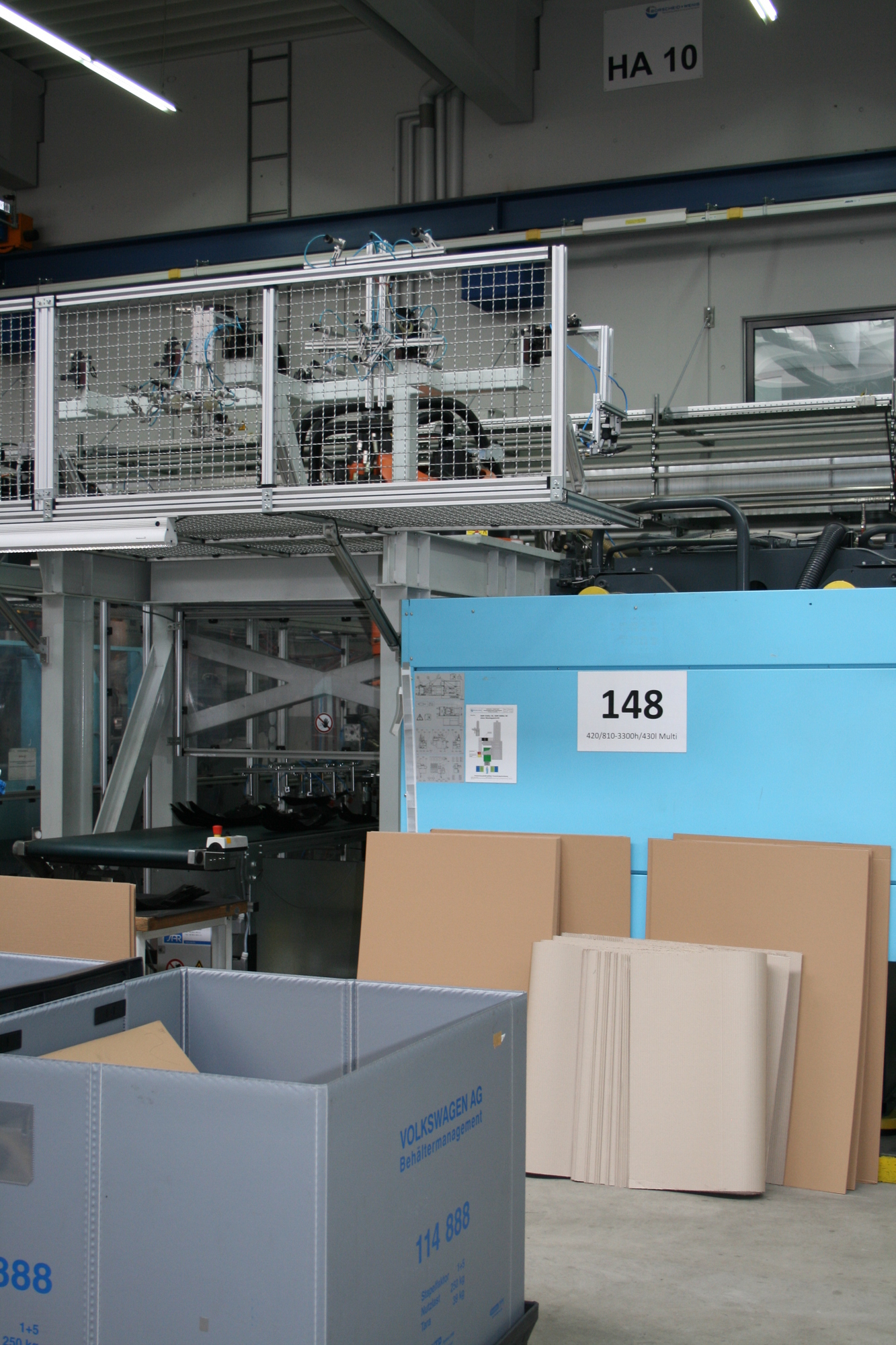 Einweihung der neuen Logistikhalle bei Borscheid + Wenig. Foto: B4B SCHWABEN