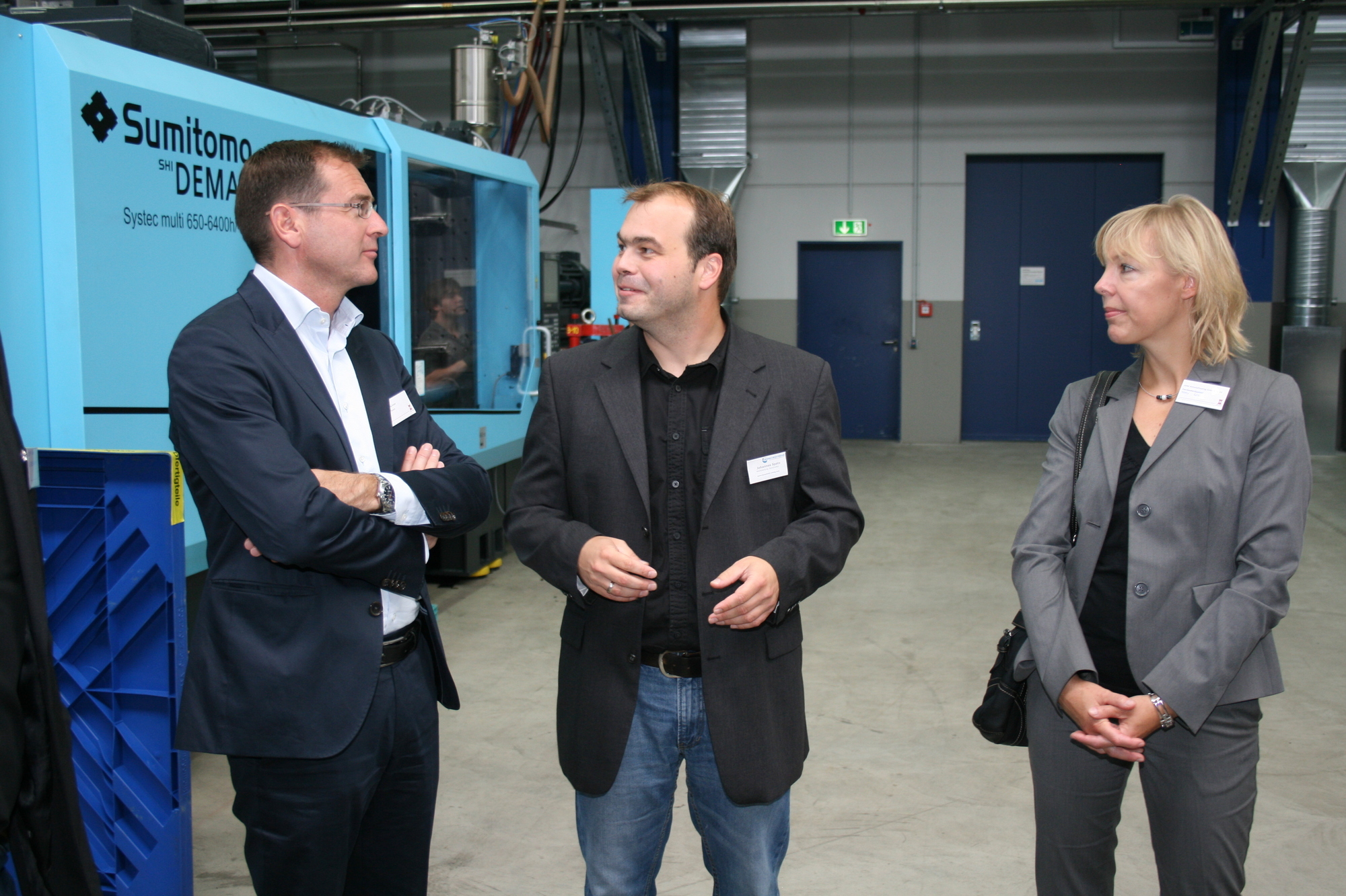 Einweihung der neuen Logistikhalle bei Borscheid + Wenig. Foto: B4B SCHWABEN