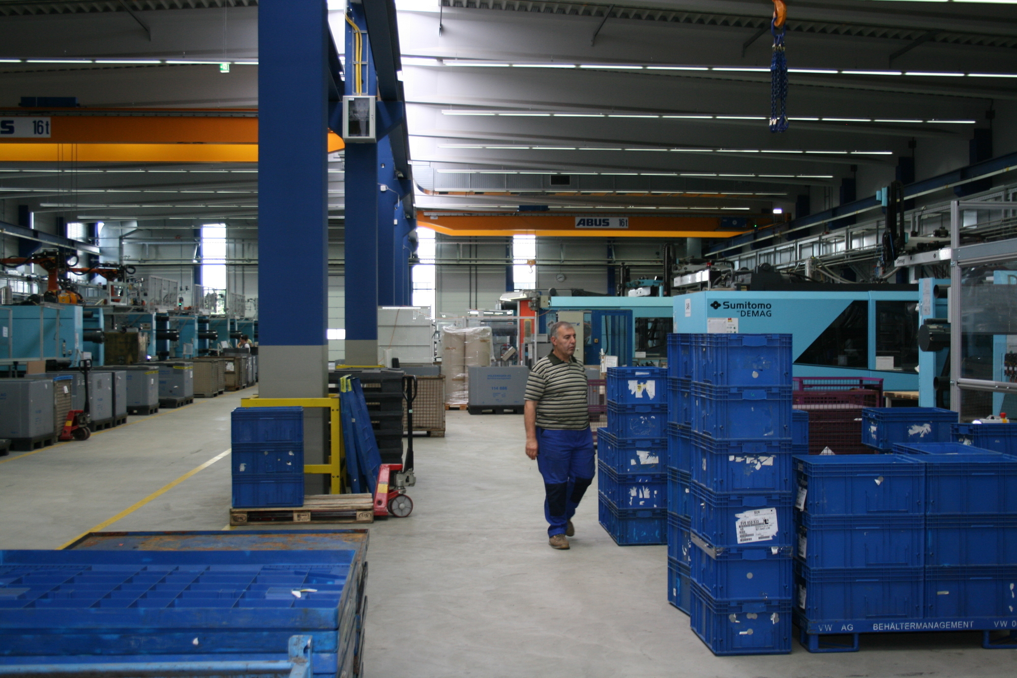 Einweihung der neuen Logistikhalle bei Borscheid + Wenig. Foto: B4B SCHWABEN