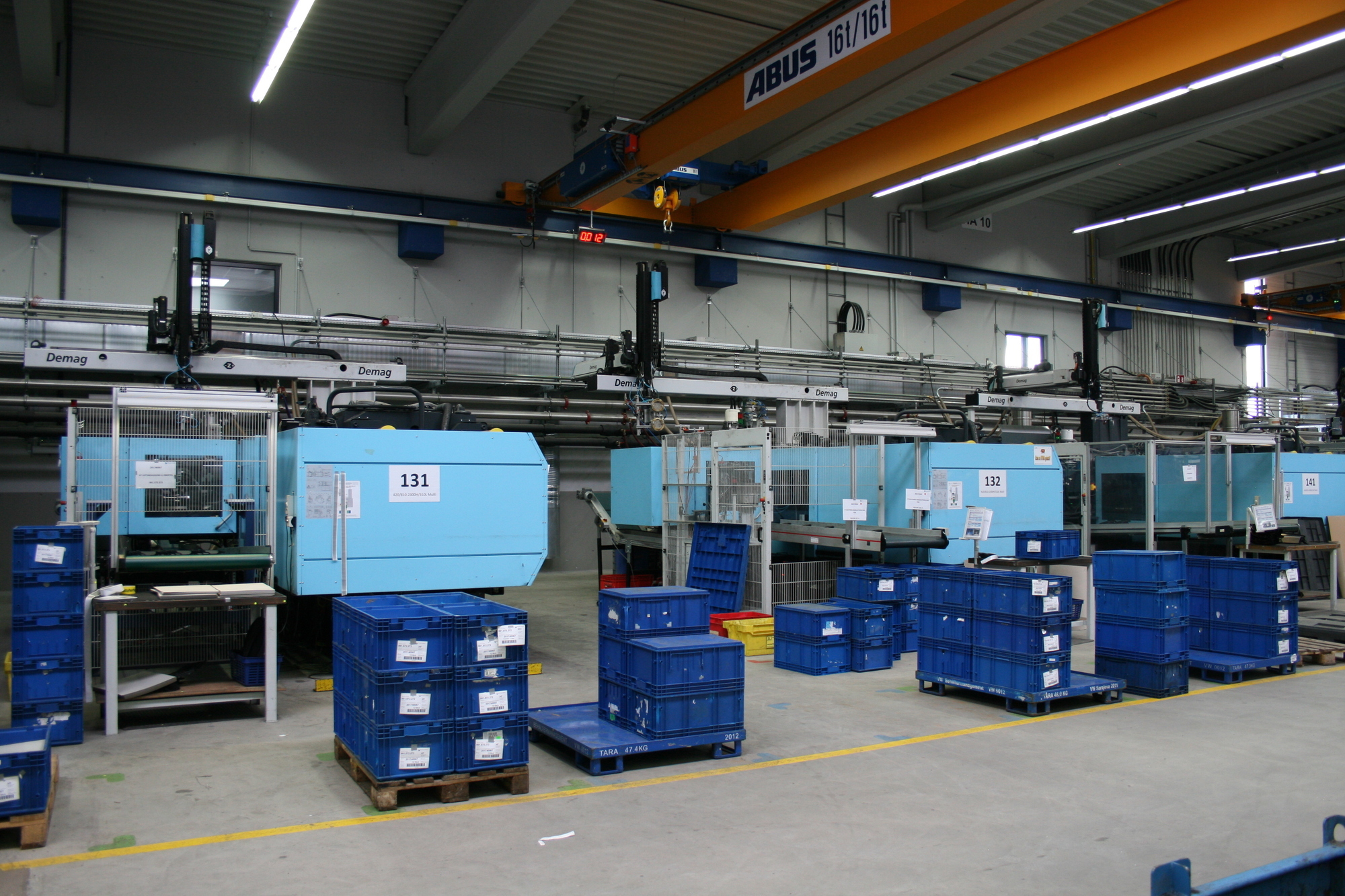 Einweihung der neuen Logistikhalle bei Borscheid + Wenig. Foto: B4B SCHWABEN