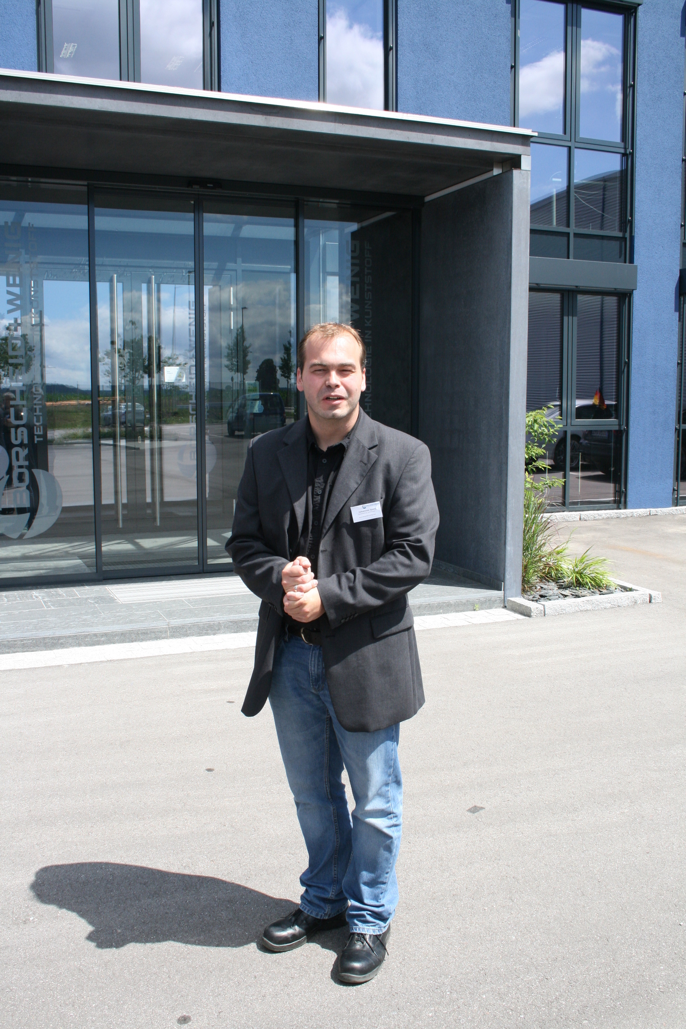 Einweihung der neuen Logistikhalle bei Borscheid + Wenig. Foto: B4B SCHWABEN