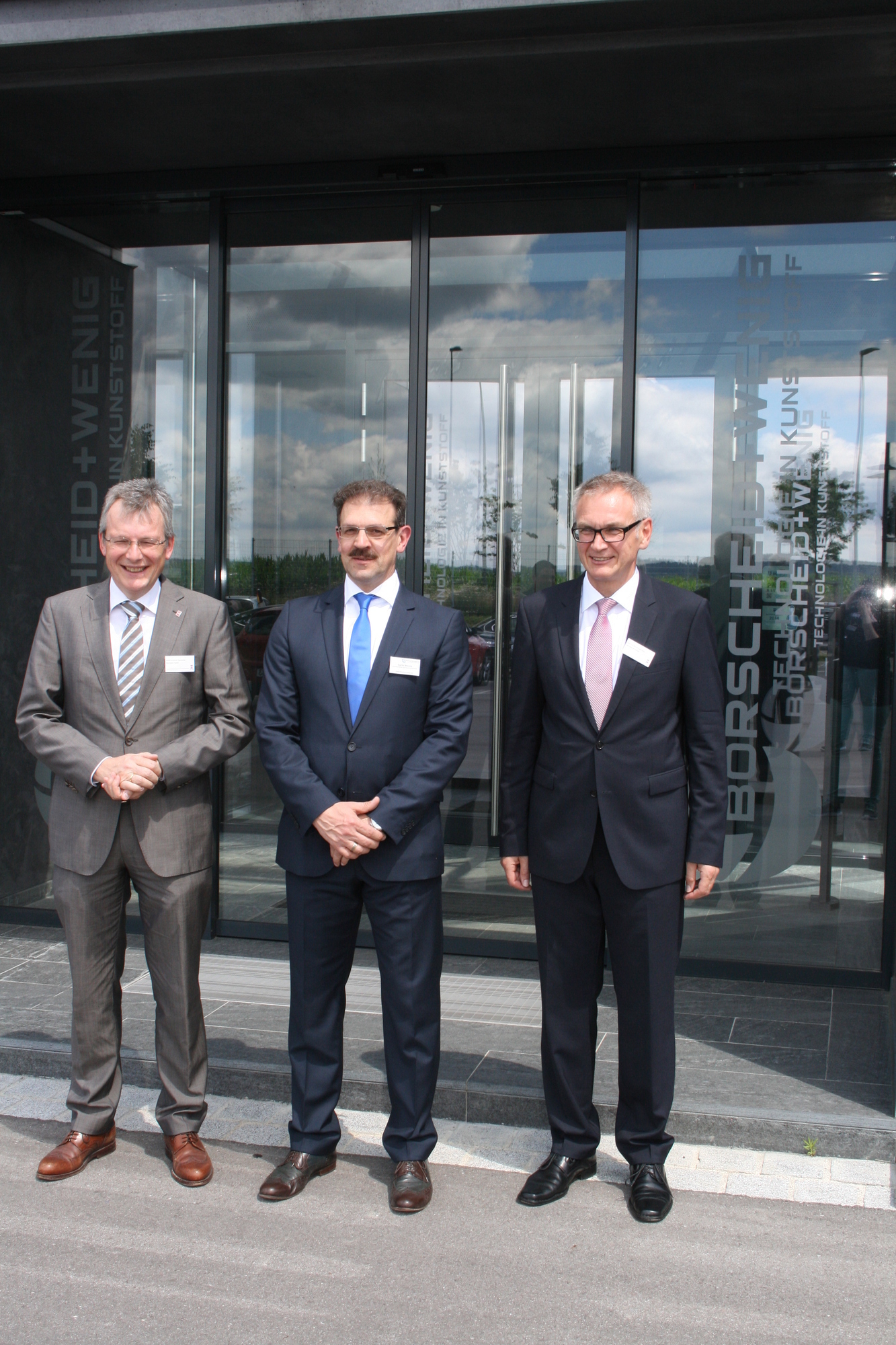 Einweihung der neuen Logistikhalle bei Borscheid + Wenig. Foto: B4B SCHWABEN