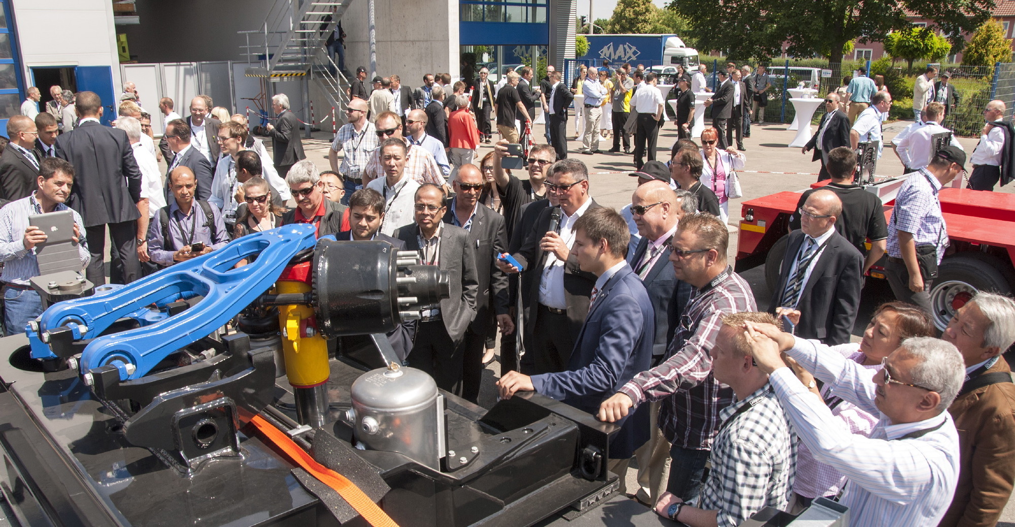 Die Goldhofer AG veranstaltete Ende Juni die "Innovation Days". Foto: Goldhofer Aktiengesellschaft