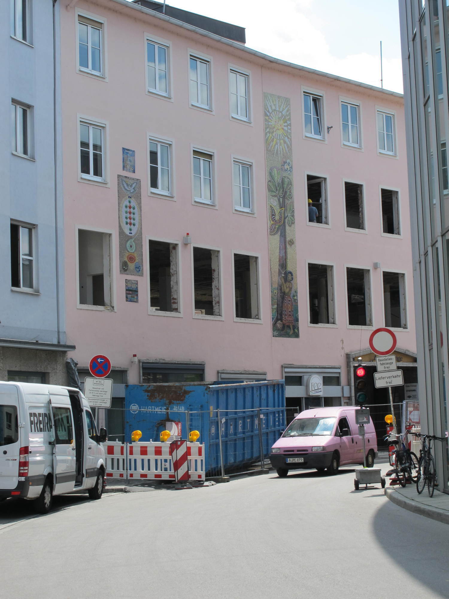 Umbauarbeiten Annapassage
