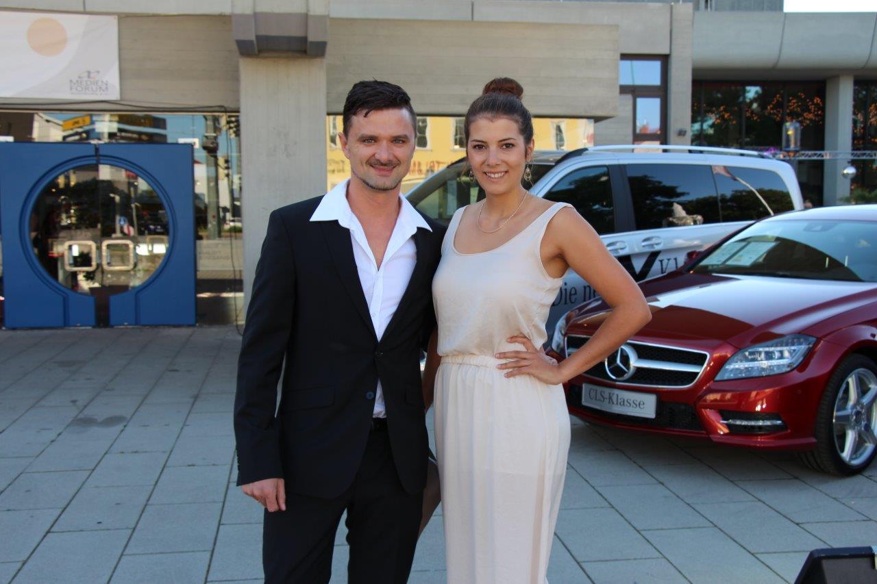 Augsburger Medienpreis 2014 - Die Gäste auf dem roten Teppich. Foto: B4B SCHWABEN
