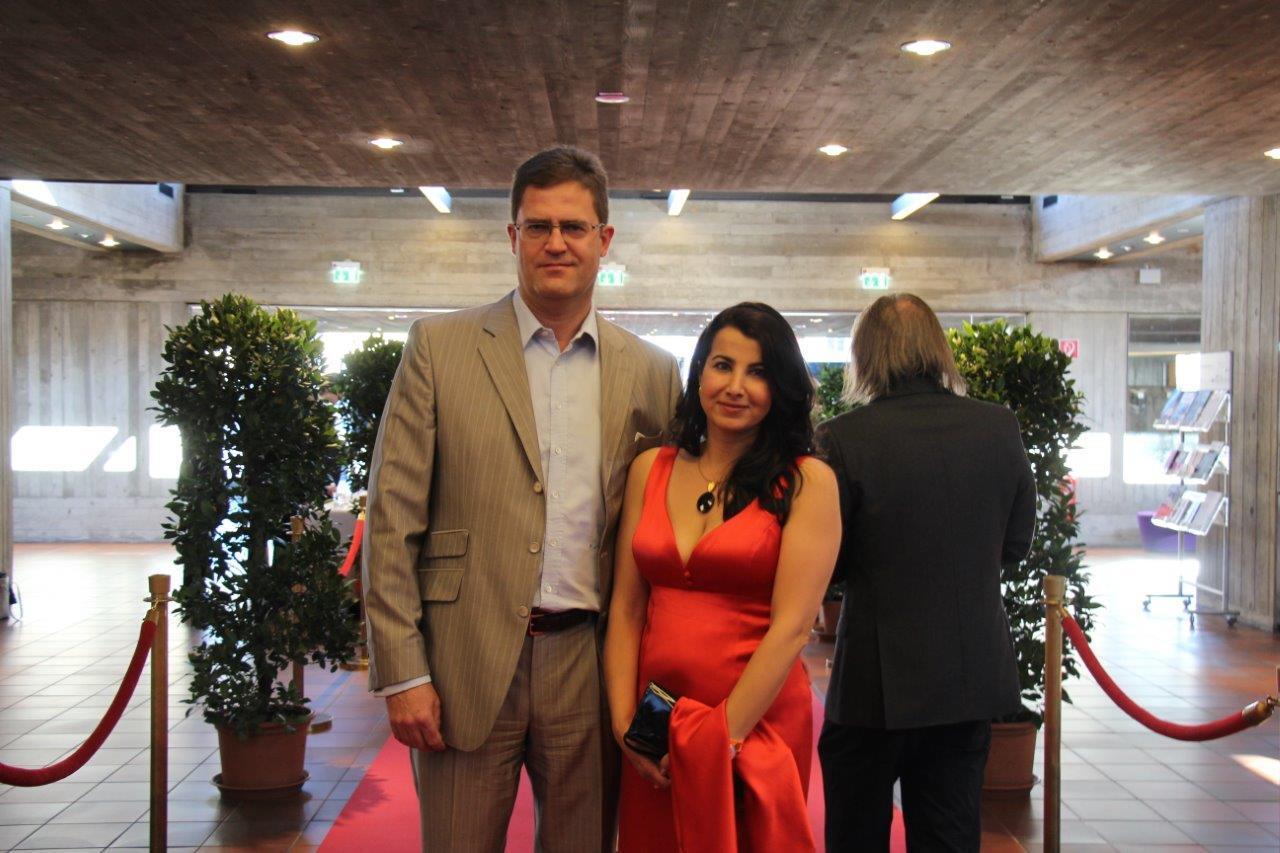 Augsburger Medienpreis 2014 - Die Gäste auf dem roten Teppich. Foto: B4B SCHWABEN