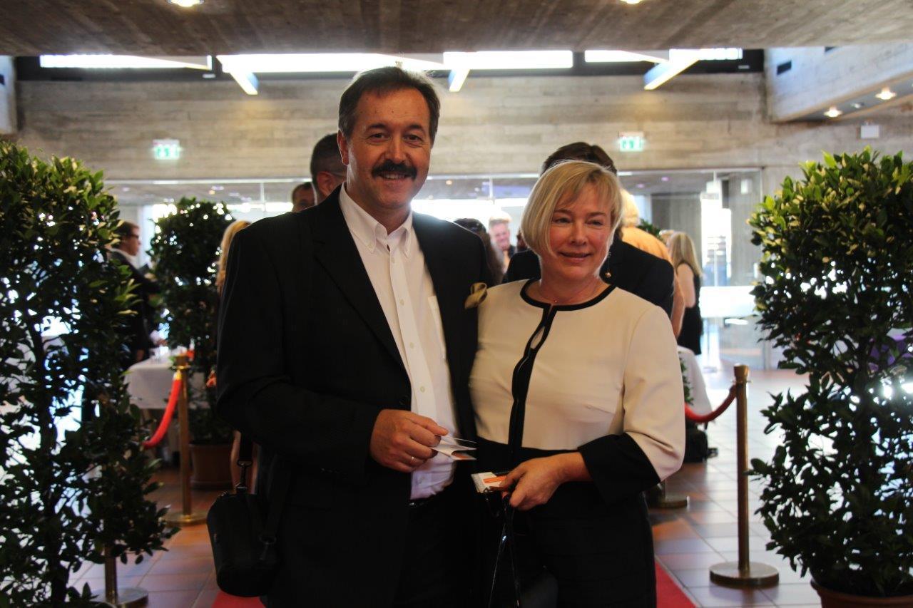 Augsburger Medienpreis 2014 - Die Gäste auf dem roten Teppich. Foto: B4B SCHWABEN