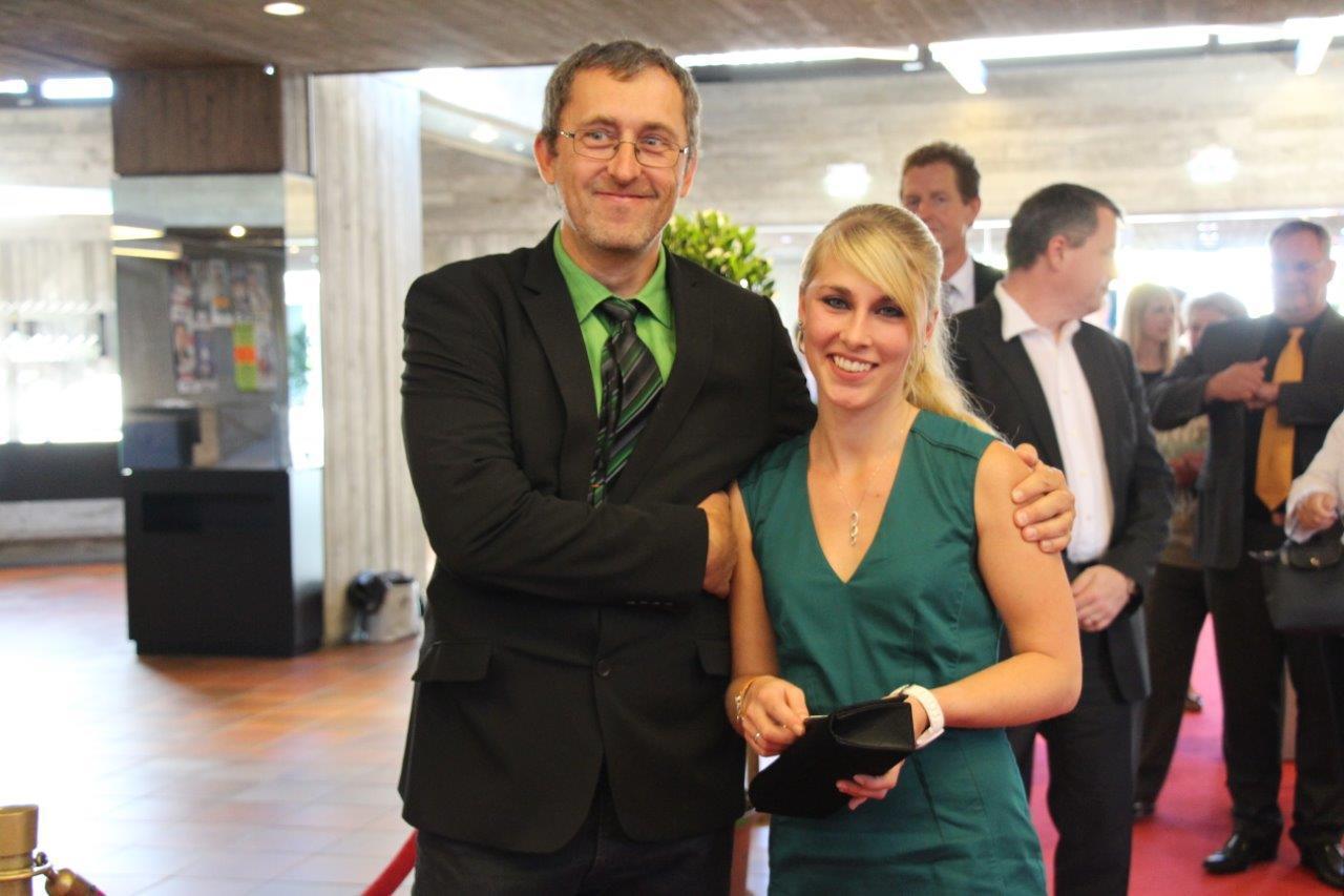 Augsburger Medienpreis 2014 - Die Gäste auf dem roten Teppich. Foto: B4B SCHWABEN