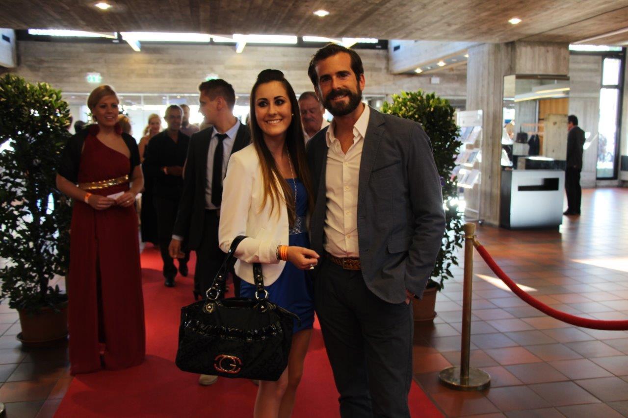 Augsburger Medienpreis 2014 - Die Gäste auf dem roten Teppich. Foto: B4B SCHWABEN