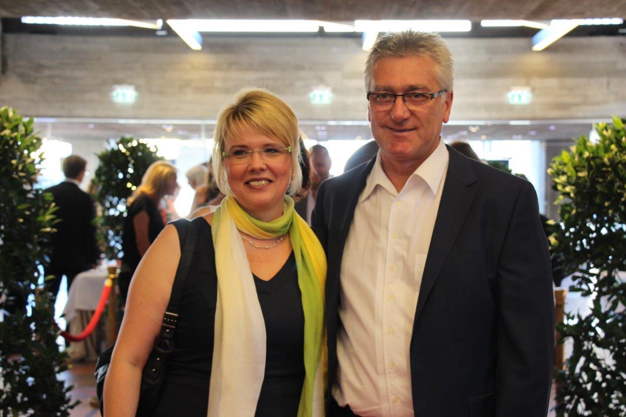 Augsburger Medienpreis 2014 - Die Gäste auf dem roten Teppich. Foto: B4B SCHWABEN