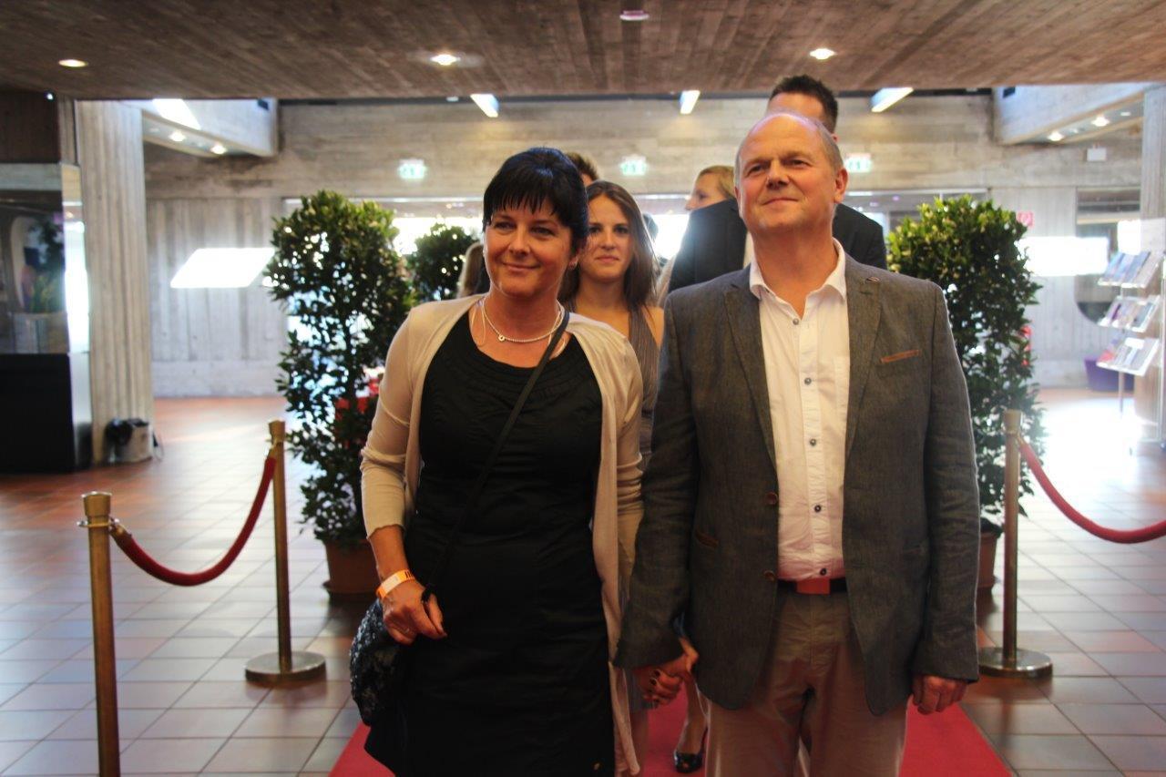 Augsburger Medienpreis 2014 - Die Gäste auf dem roten Teppich. Foto: B4B SCHWABEN