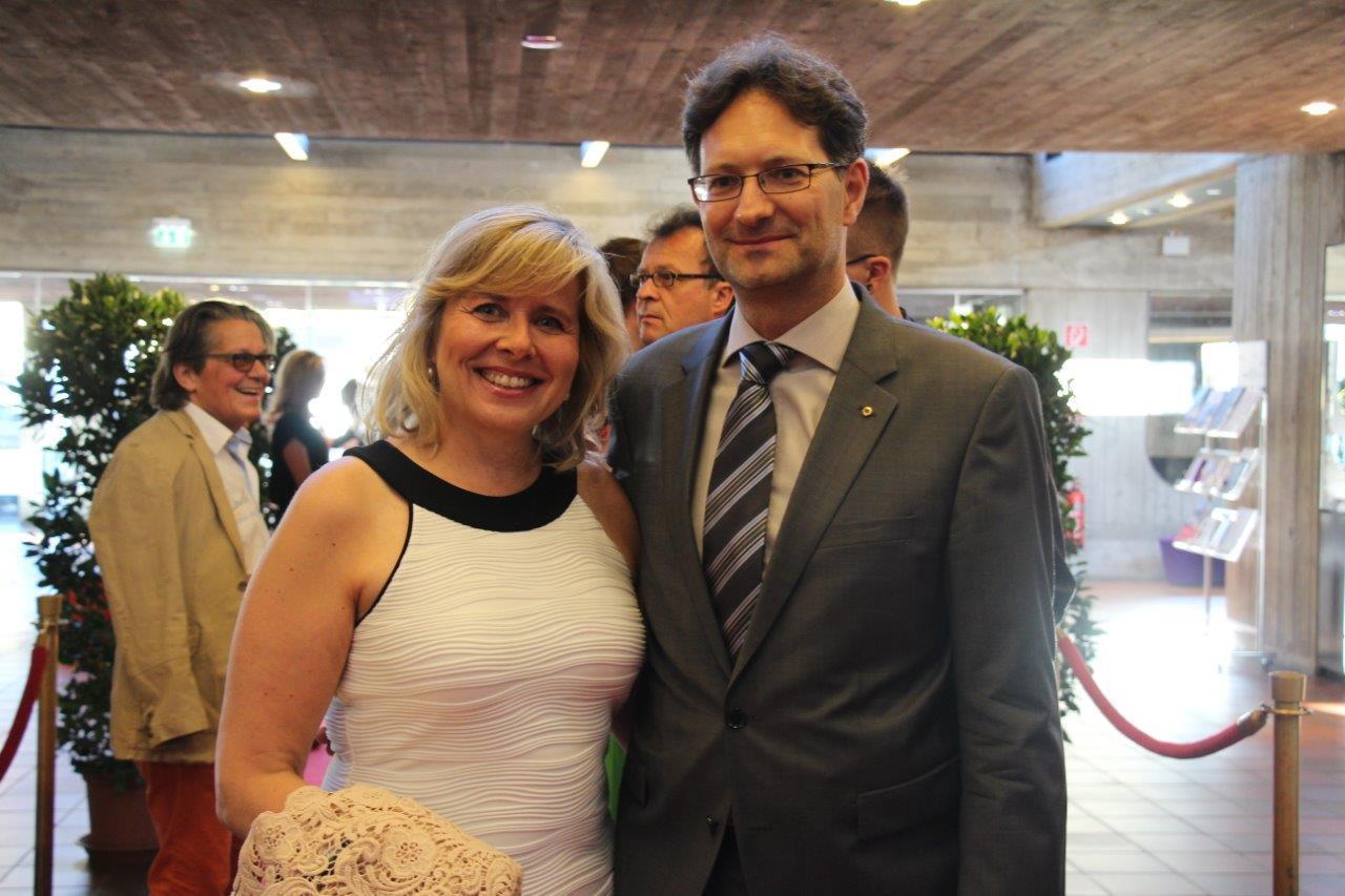 Augsburger Medienpreis 2014 - Die Gäste auf dem roten Teppich. Foto: B4B SCHWABEN