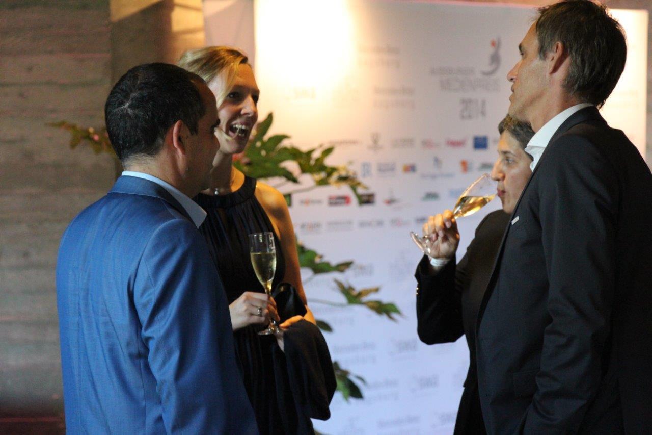 Augsburger Medienpreis 2014 - Die Gala. Foto: B4B SCHWABEN