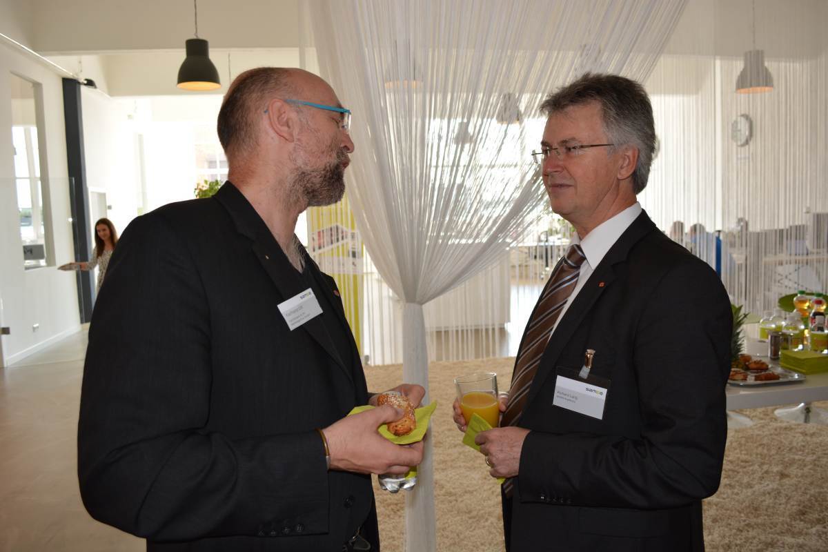 Kommdirekt feierte seine Einweihung und den Augsburger Entscheidertag. Foto: Kommdirekt