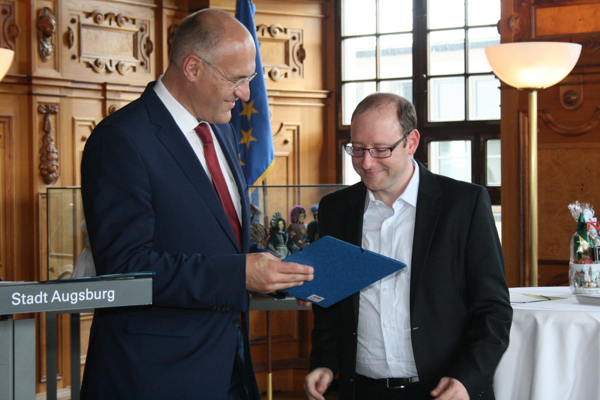 Die ökologisch vorbildlichen Unternehmen aus der Region erhielten ihre ÖKOPROFIT-Urkunde. Foto: B4B SCHWABEN