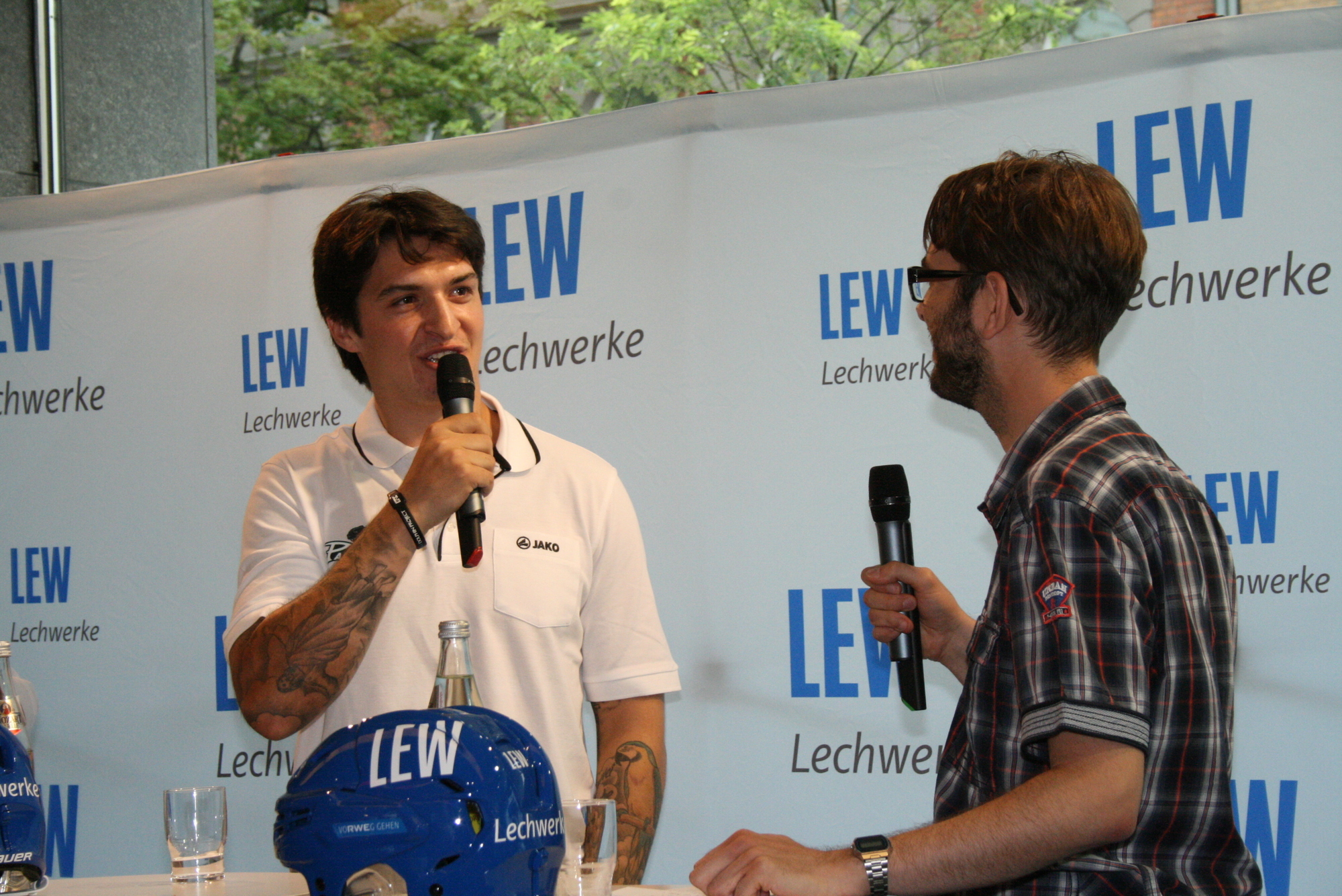 AEV Fanmeeting im LEW Energieladen