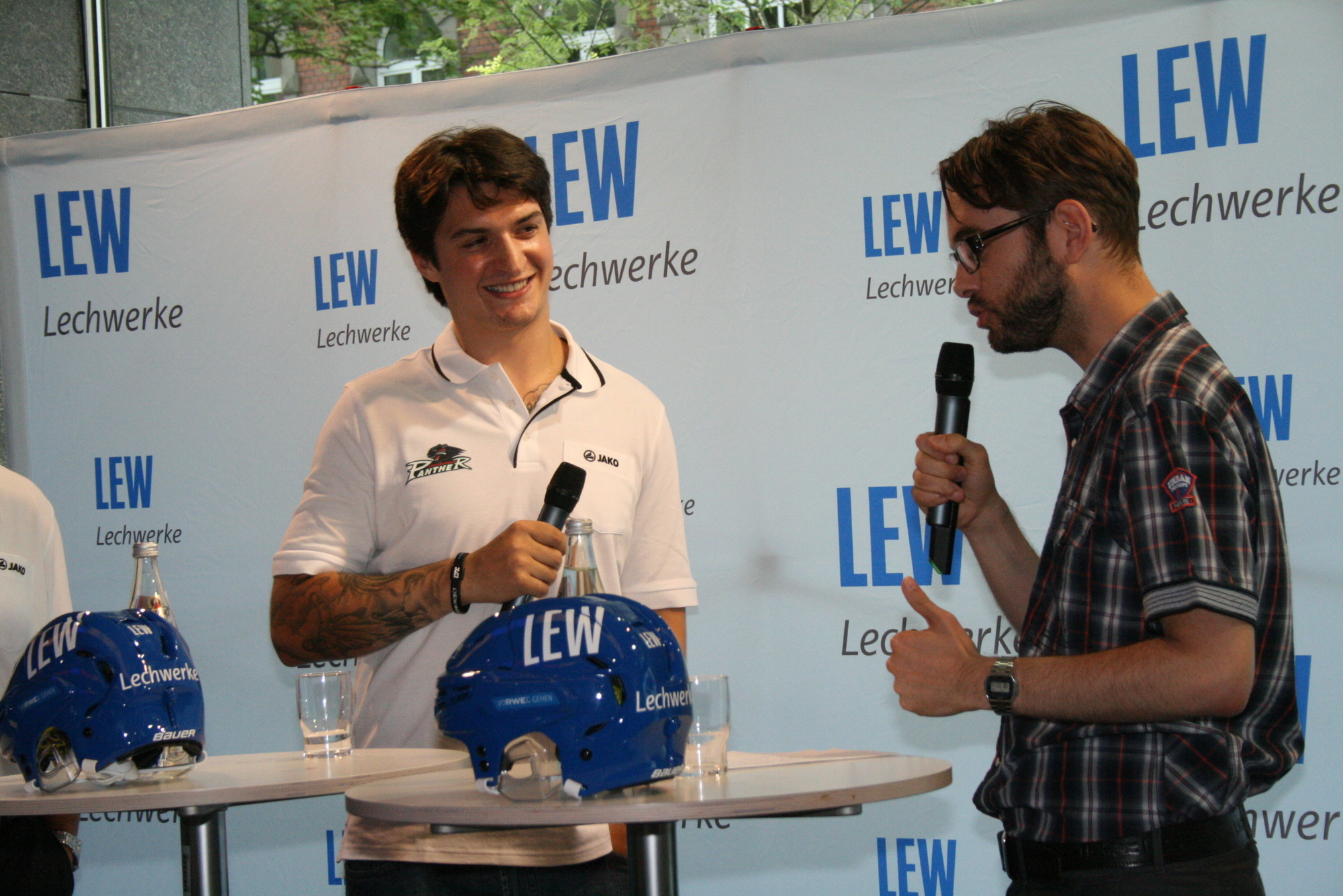 AEV Fanmeeting im LEW Energieladen