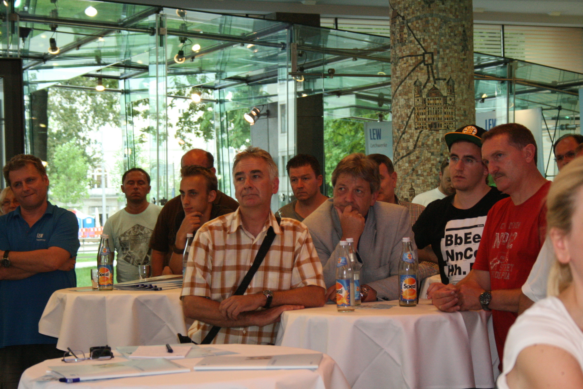 AEV Fanmeeting im LEW Energieladen