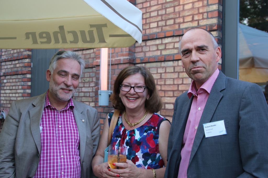 Der BDS Augsburg feierte seinen Sommerempfang im Augsburger Textilviertel. Foto: Sabine Roth