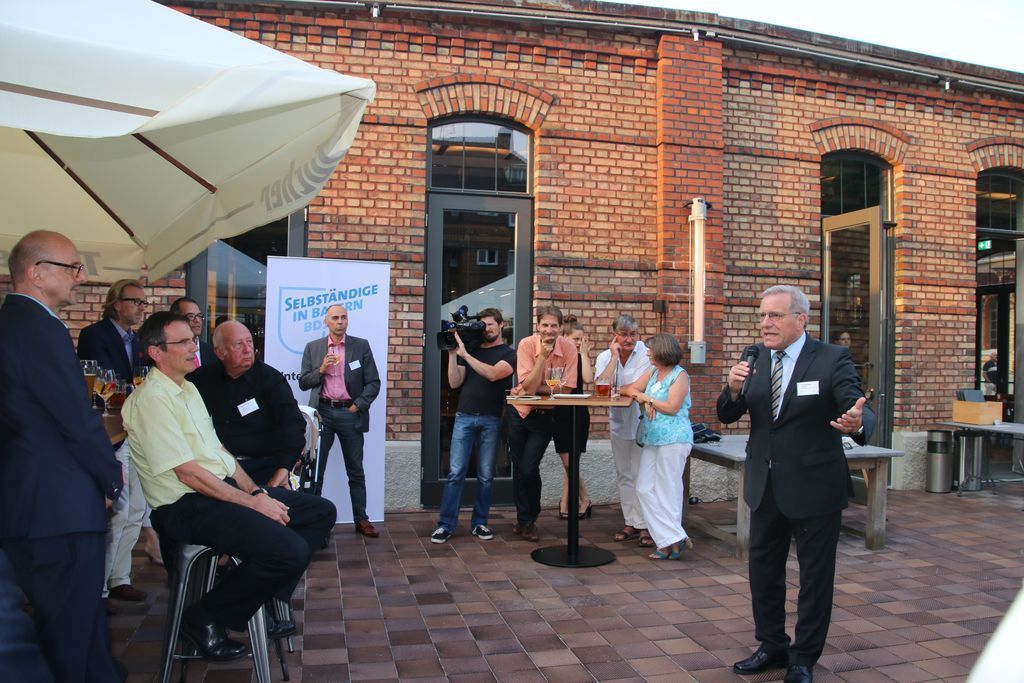 Der BDS Augsburg feierte seinen Sommerempfang im Augsburger Textilviertel. Foto: Sabine Roth