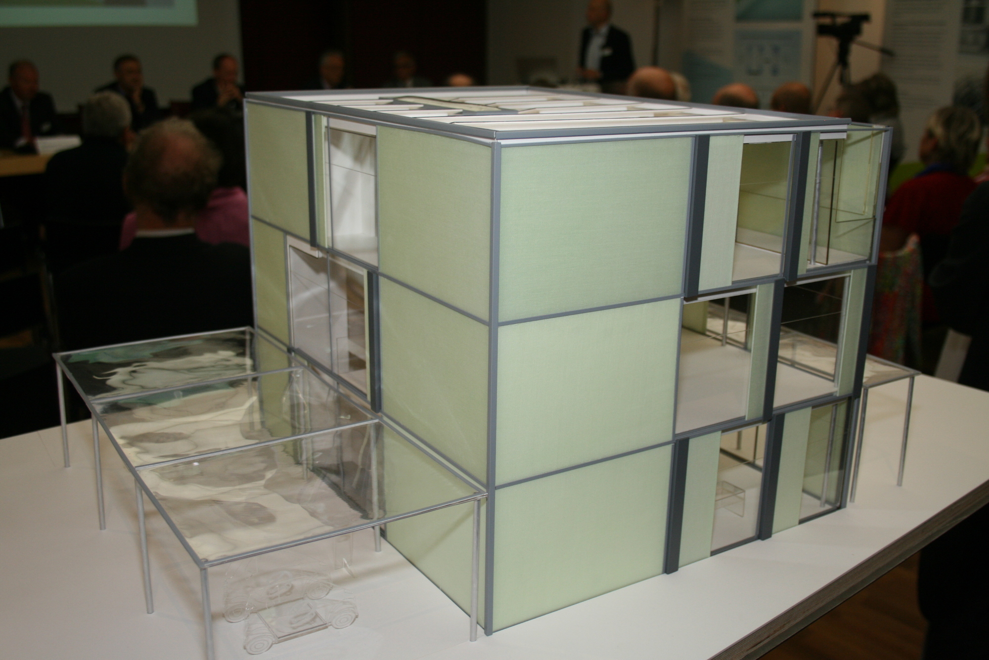 Das Visioneum Energie+ soll auf dem Europaplatz in Königsbrunn entstehen. Foto: B4B SCHWABEN