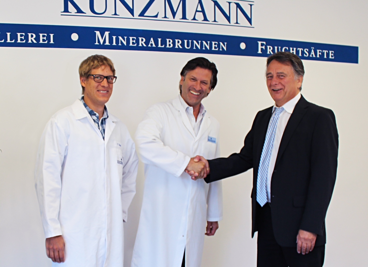Florian Bayer, Jürgen Kunzmann und Rainer Schrecker. Foto: Kunzmann