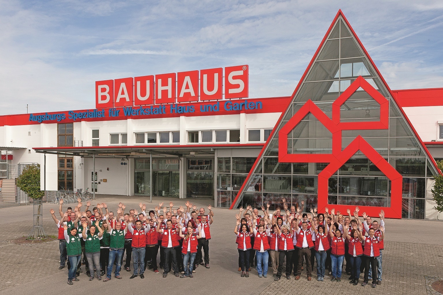 Das ist die neue BAUHAUS-Filiale in Augsburg. Foto: BAUHAUS