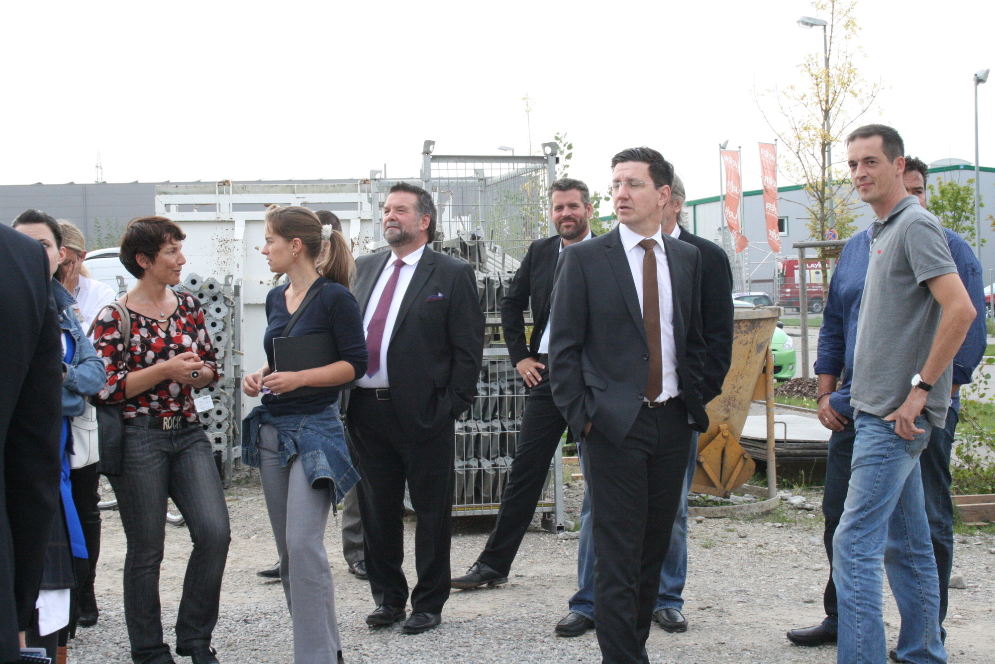 Spatenstich bei der Netz16 GmbH. Foto: B4B SCHWABEN