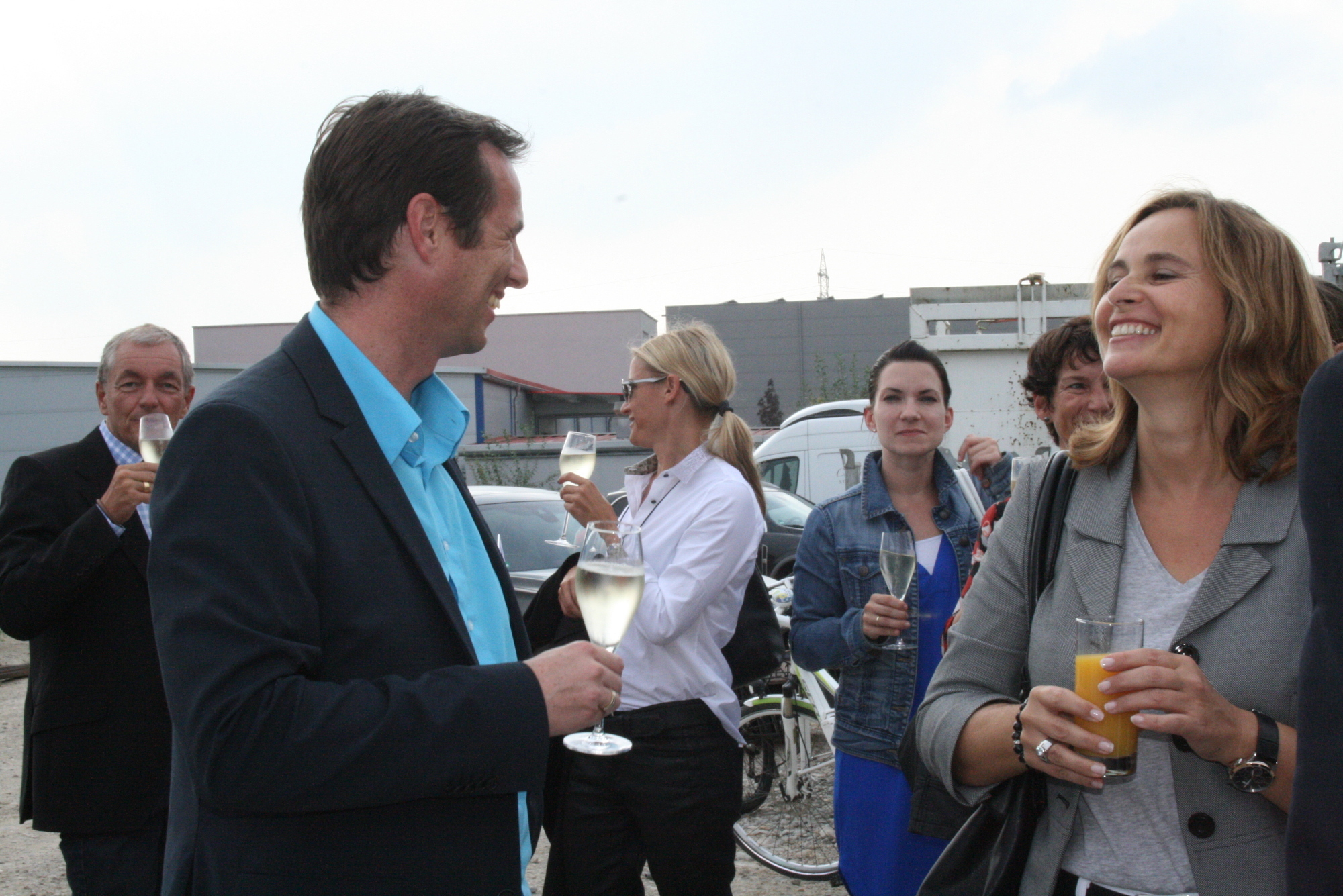 Spatenstich bei der Netz16 GmbH. Foto: B4B SCHWABEN