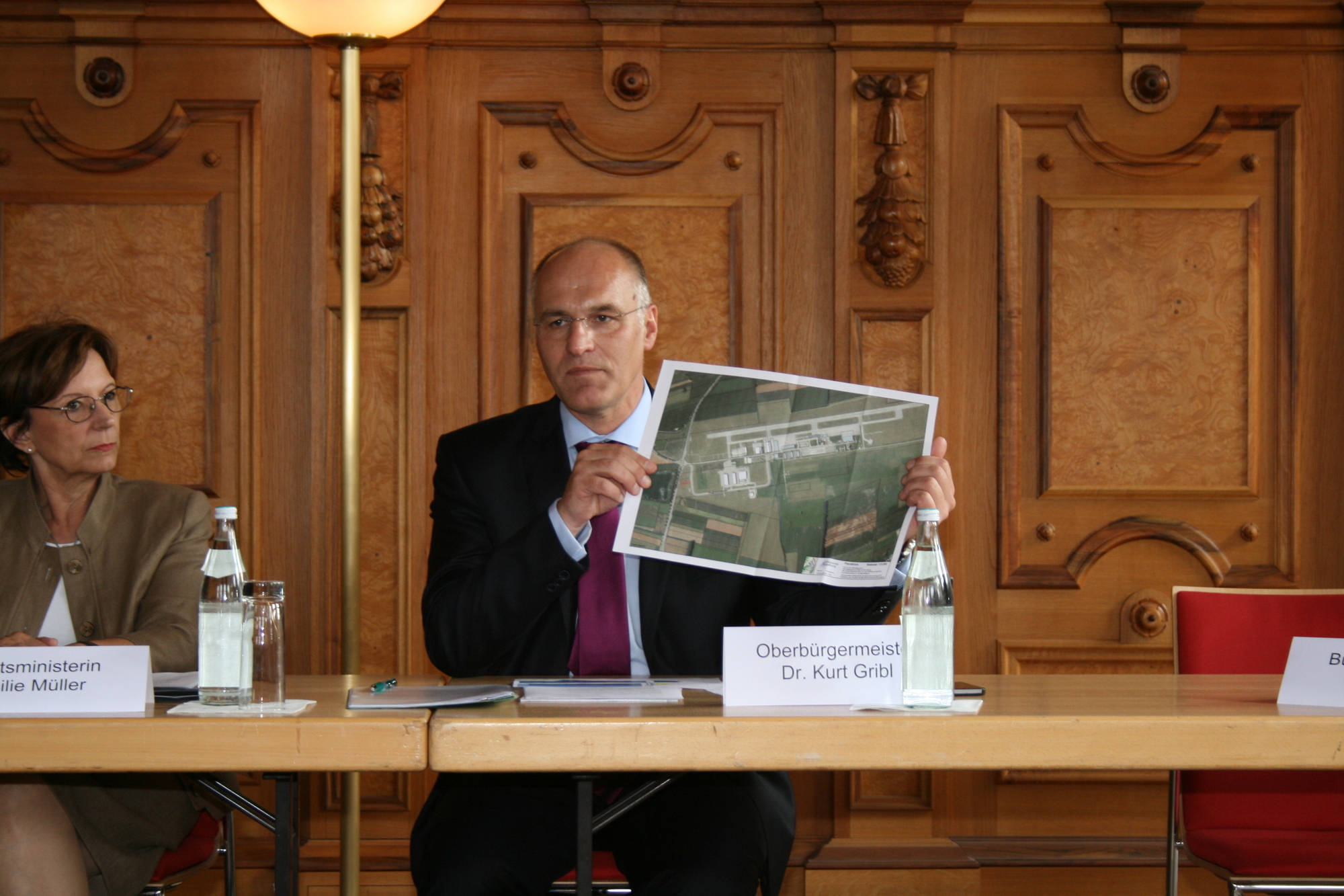 Die offzielle Stellungnahme über die neue Einrichtung für Asylbewerber. Foto; B4B SCHWABEN