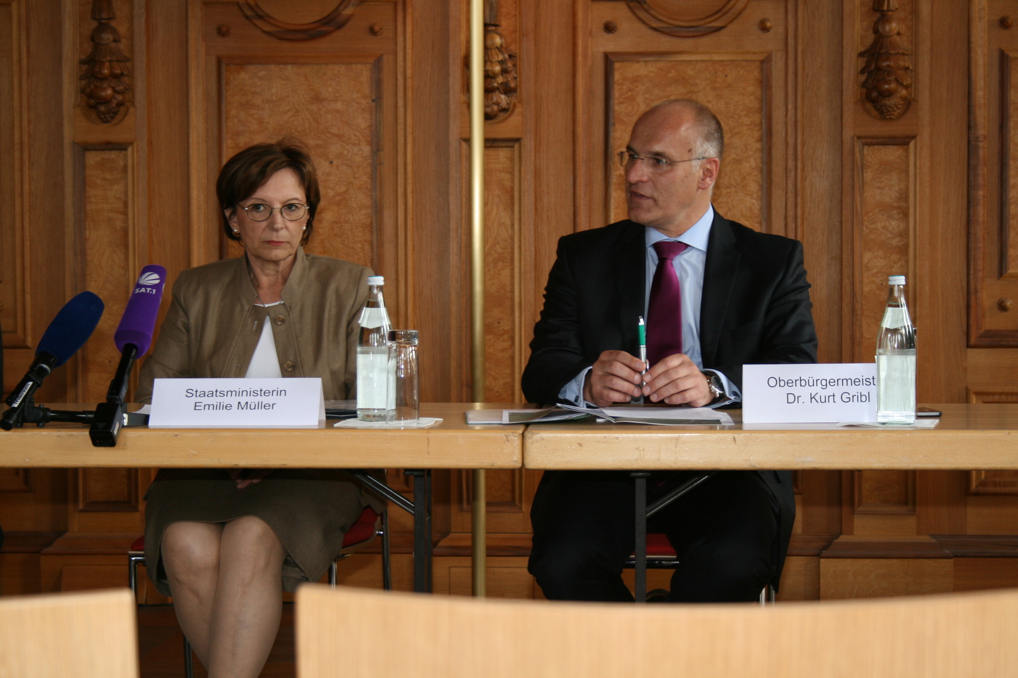 Die offzielle Stellungnahme über die neue Einrichtung für Asylbewerber. Foto; B4B SCHWABEN