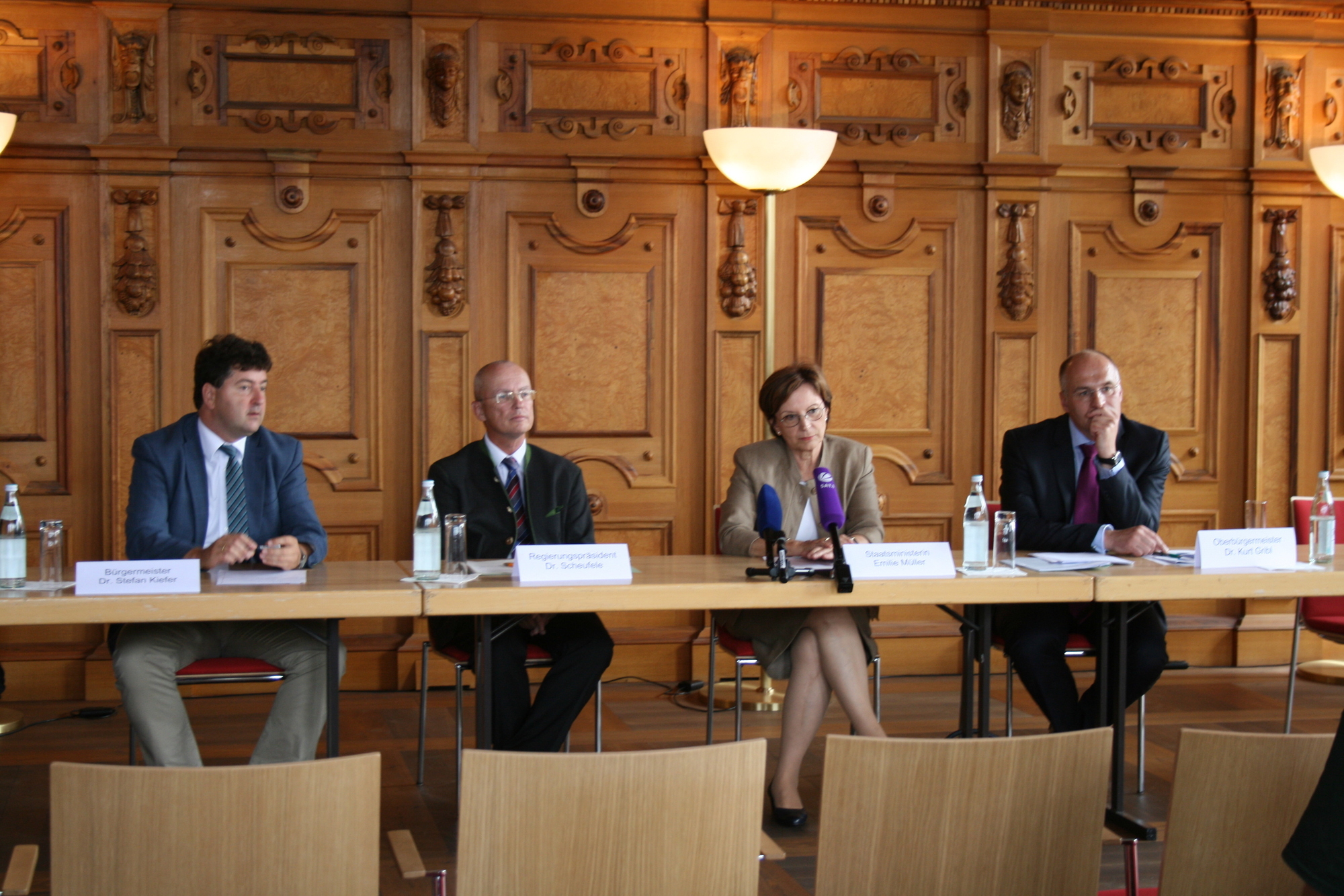 Die offzielle Stellungnahme über die neue Einrichtung für Asylbewerber. Foto; B4B SCHWABEN