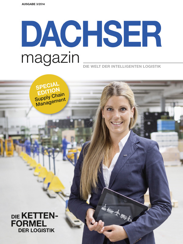 Das DACHSER Magazin wurde mit FOX Award in Gold ausgezeichnet. Foto: DACHSER