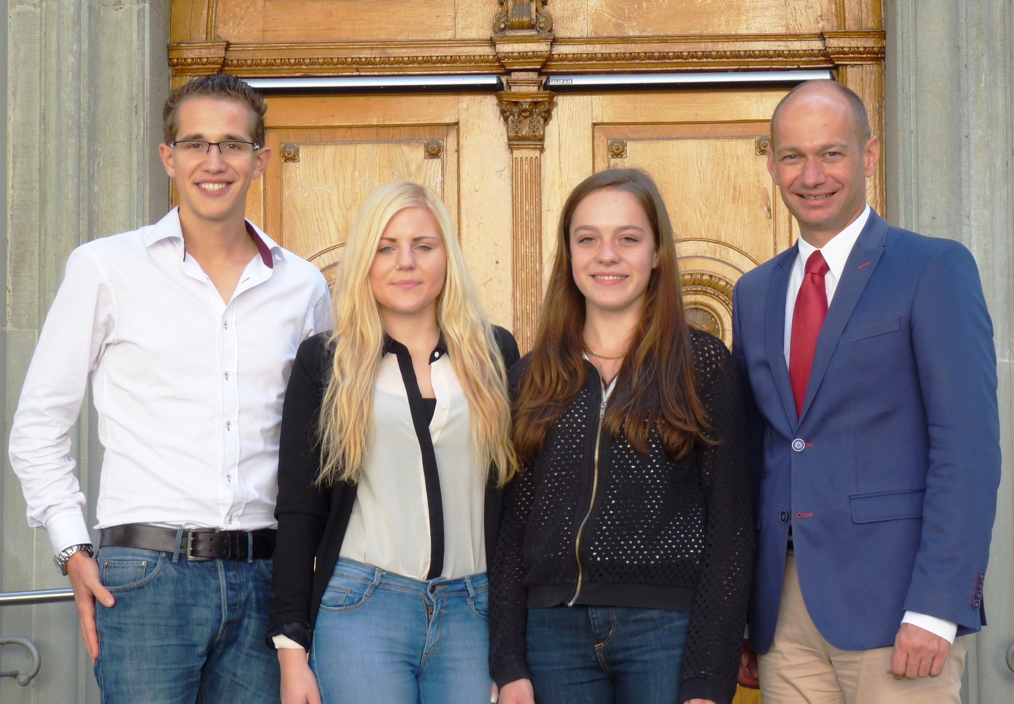 Die Auszubildenden aus dem Landkreis Lindau