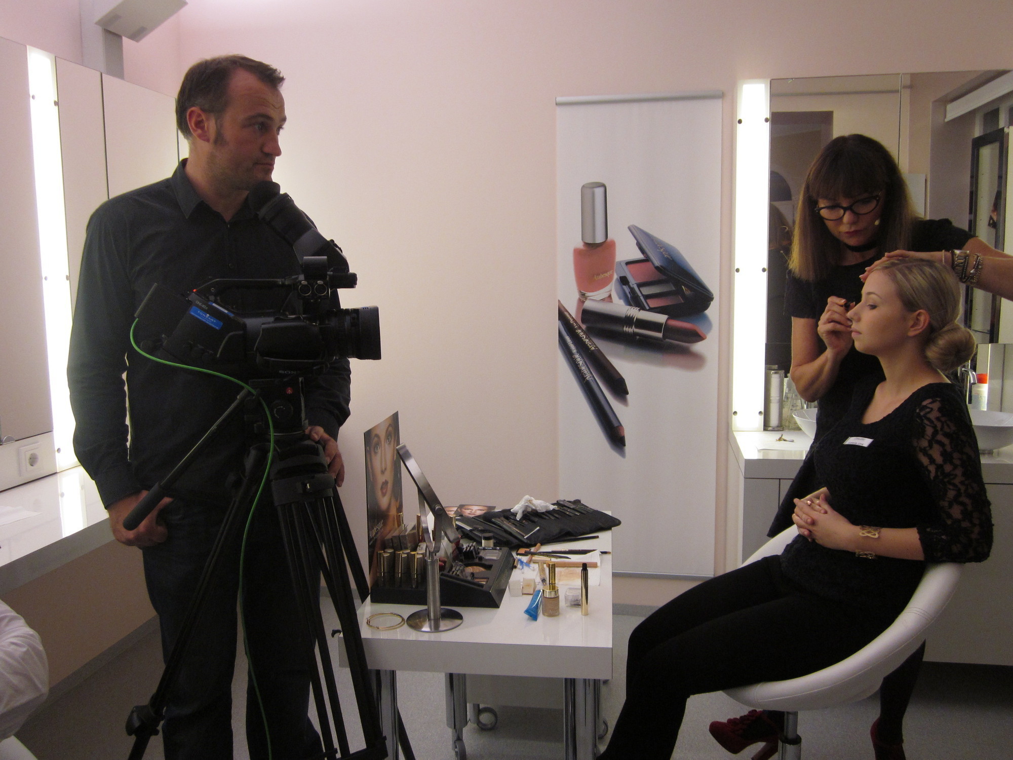 In der Cosmetic Gallery präsentierte die Ballett Company mit DR. GRANDEL die neue Kollektion. Foto: DR. GRANDEL