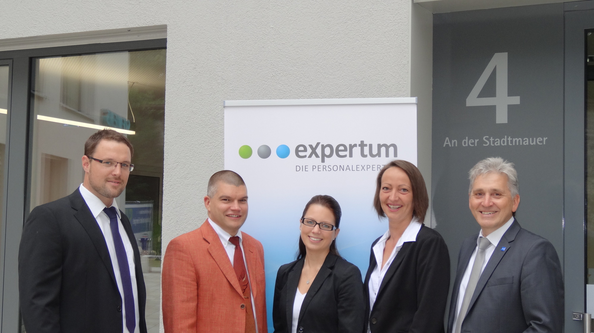 Das Team der Niederlassung in Kempten. Foto: expertum GmbH