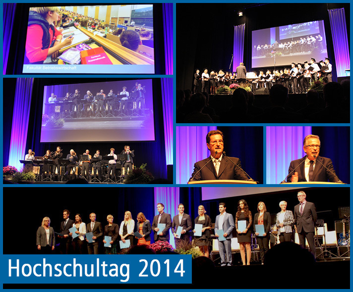 Hier einige Impressionen vom Hochschultag 2014 in Kempten. Foto: Hochschule Kempten