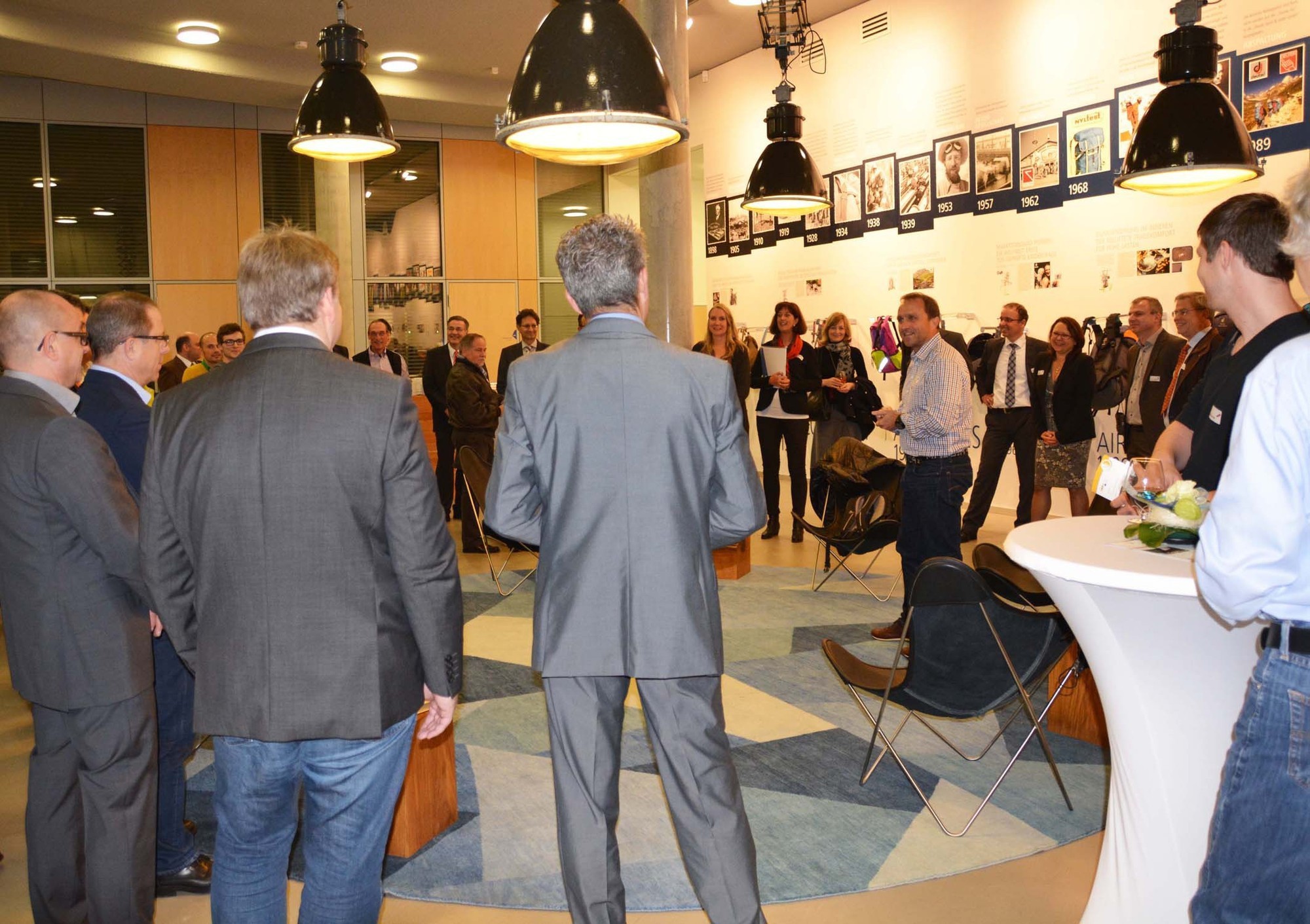 Unternehmerabend bei Deuter in Gersthofen. Foto: Landkreis Augsburg