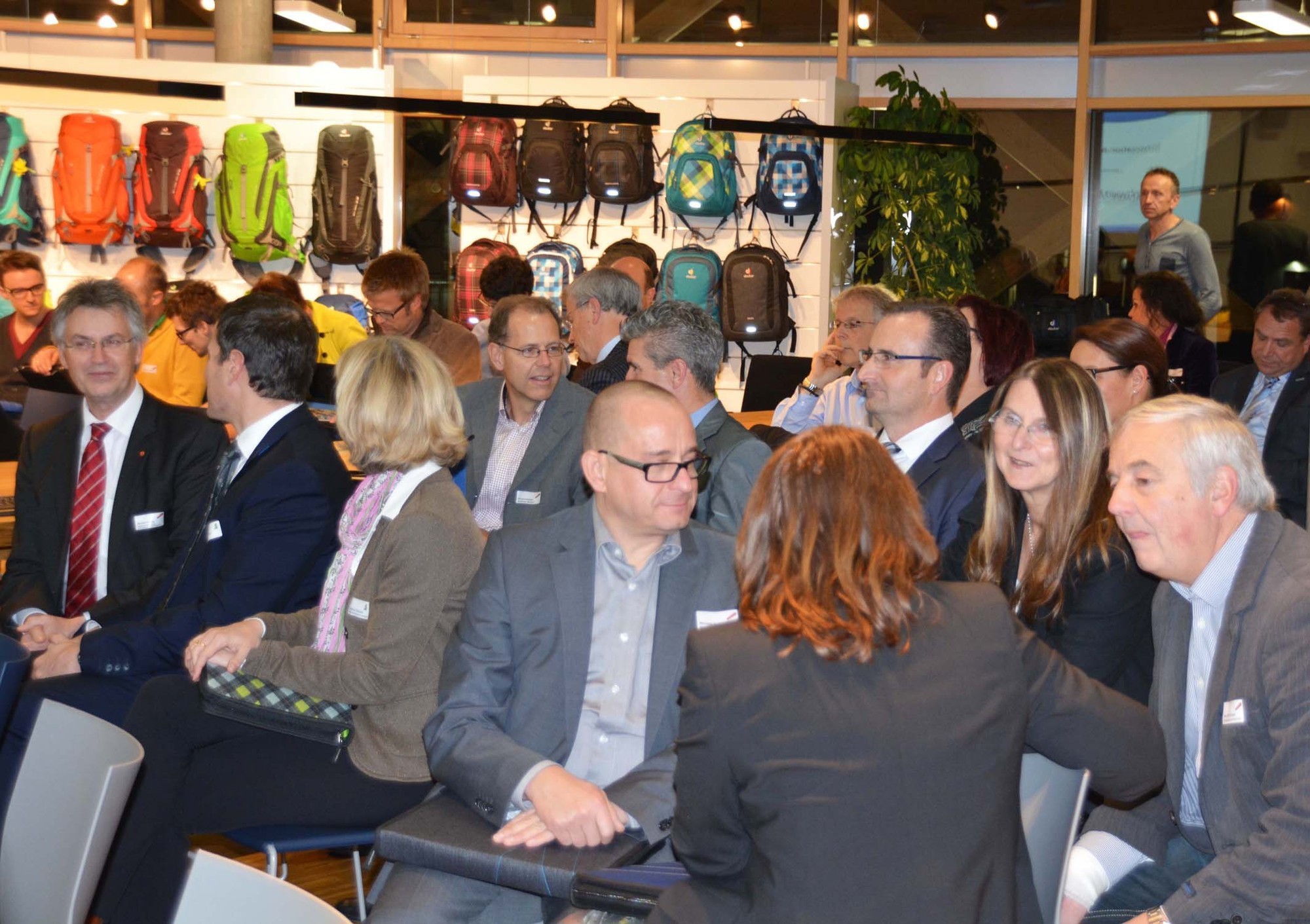 Unternehmerabend bei Deuter in Gersthofen. Foto: Landkreis Augsburg