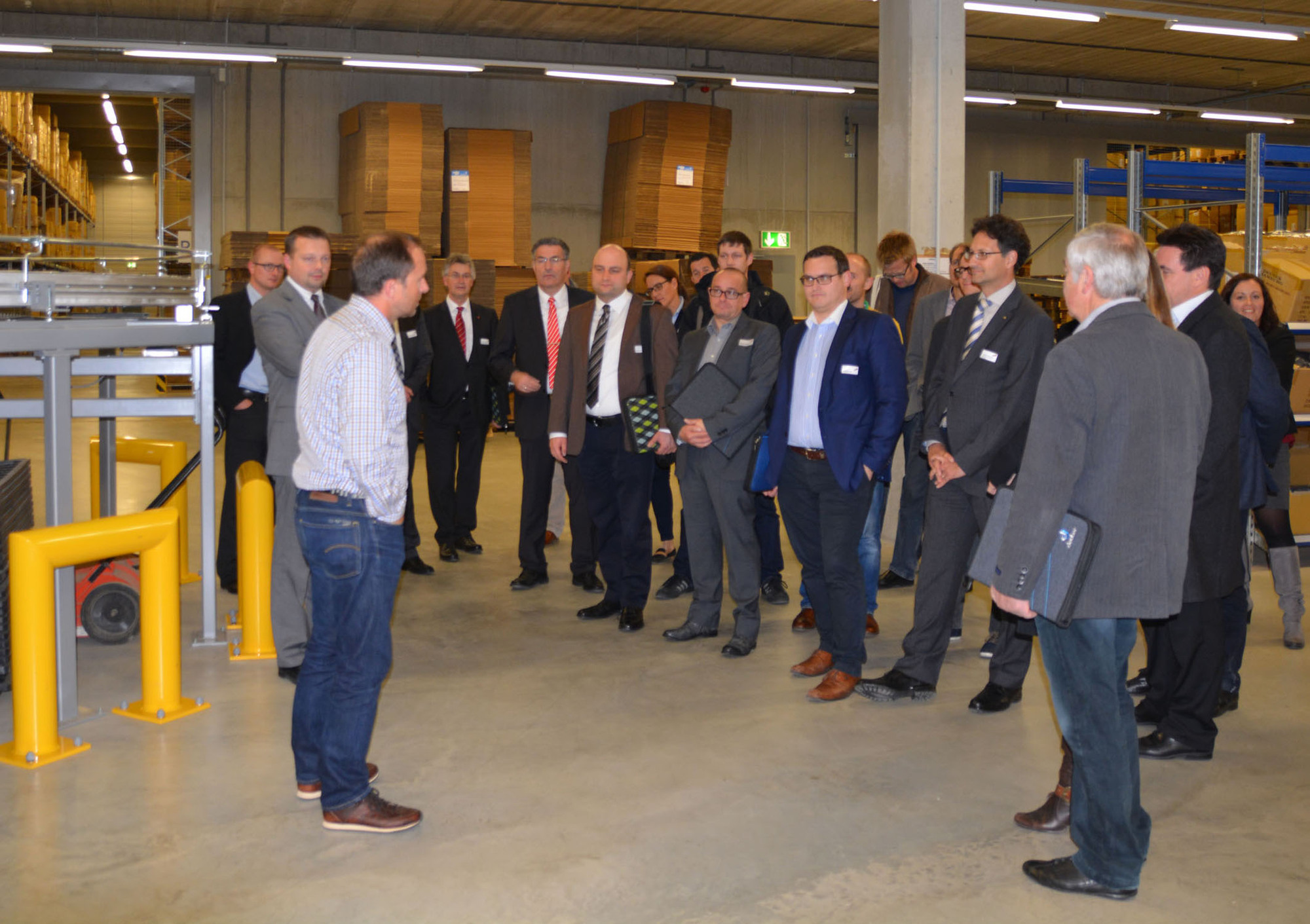 Unternehmerabend bei Deuter in Gersthofen. Foto: Landkreis Augsburg