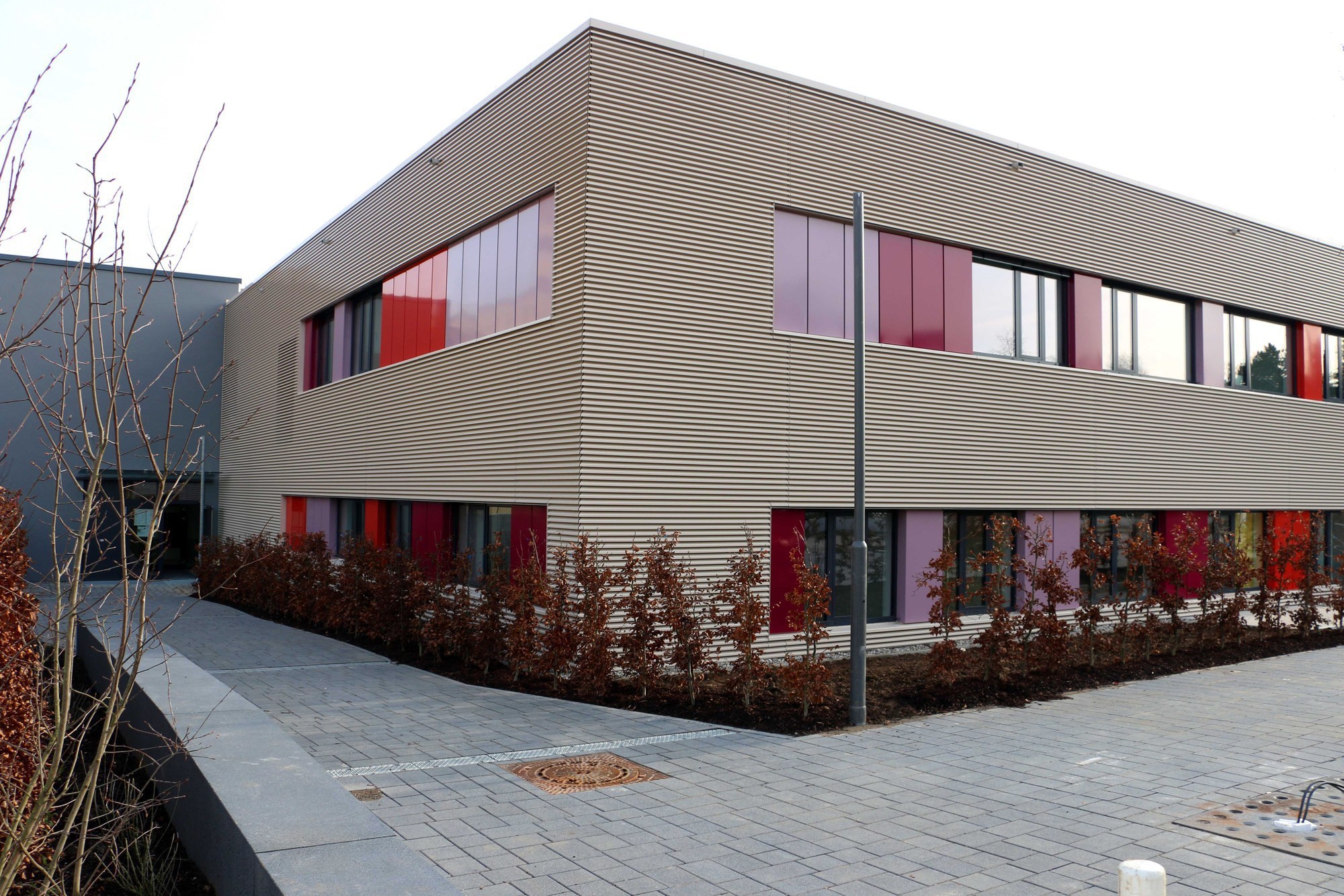 Anbau der Kinderklinik in Memmingen von außen. Foto: Klinkum Memmingen