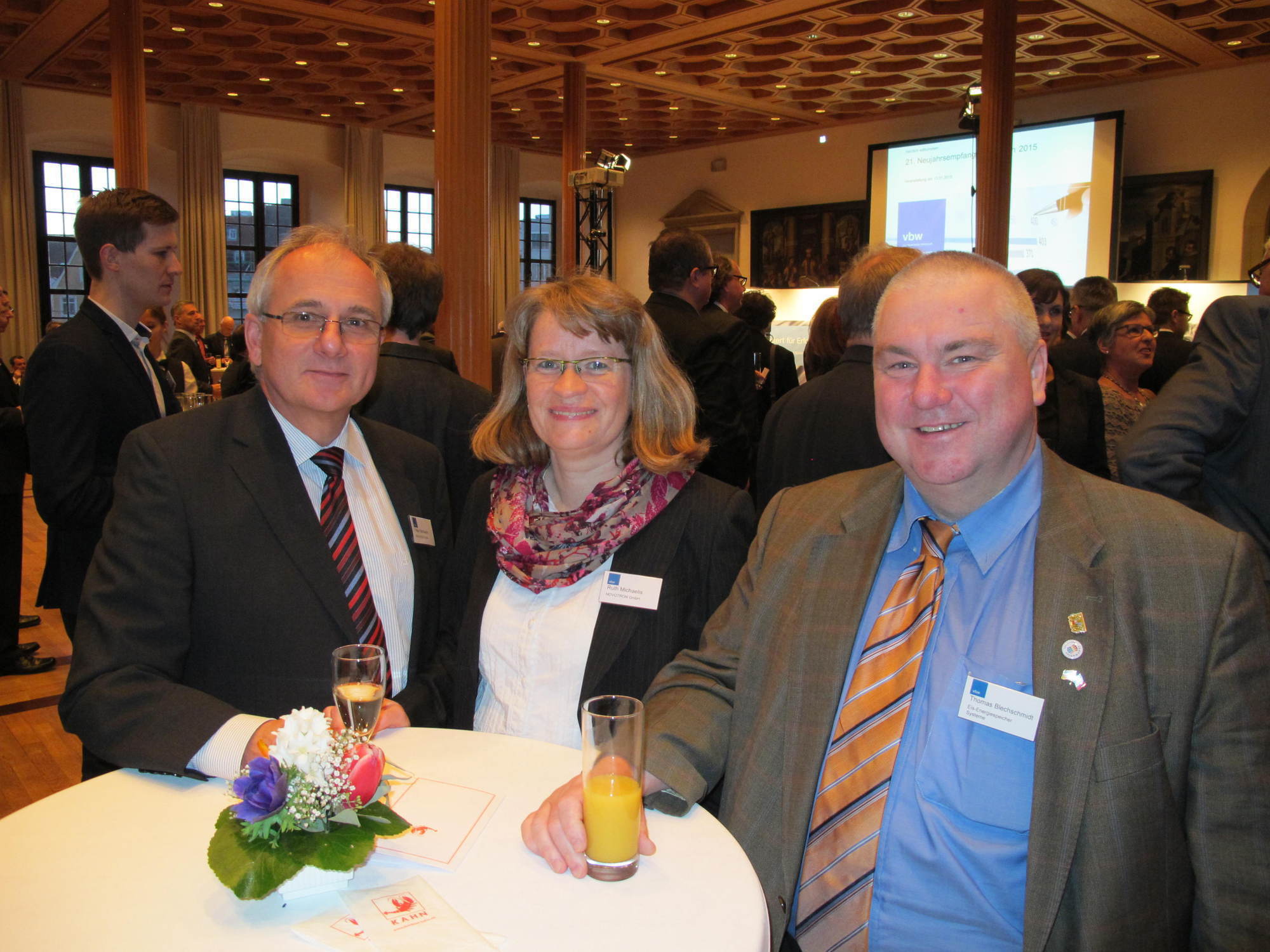 21. Neujahrsempfang der bayme vbm, vbw. Foto: B4B SCHWABEN