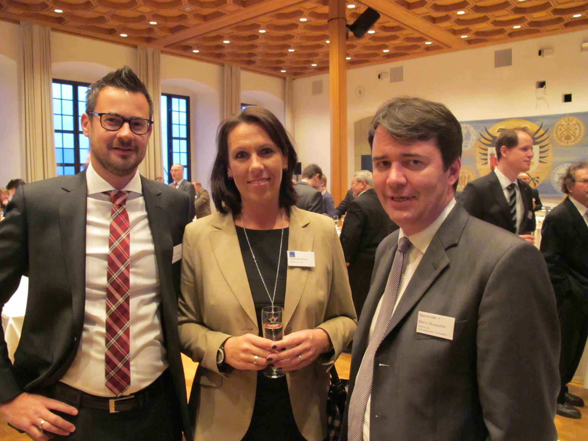 21. Neujahrsempfang der bayme vbm, vbw. Foto: B4B SCHWABEN