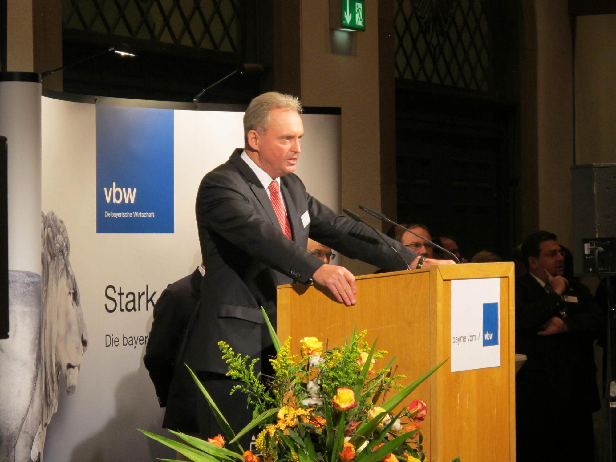 21. Neujahrsempfang der bayme vbm, vbw. Foto: B4B SCHWABEN