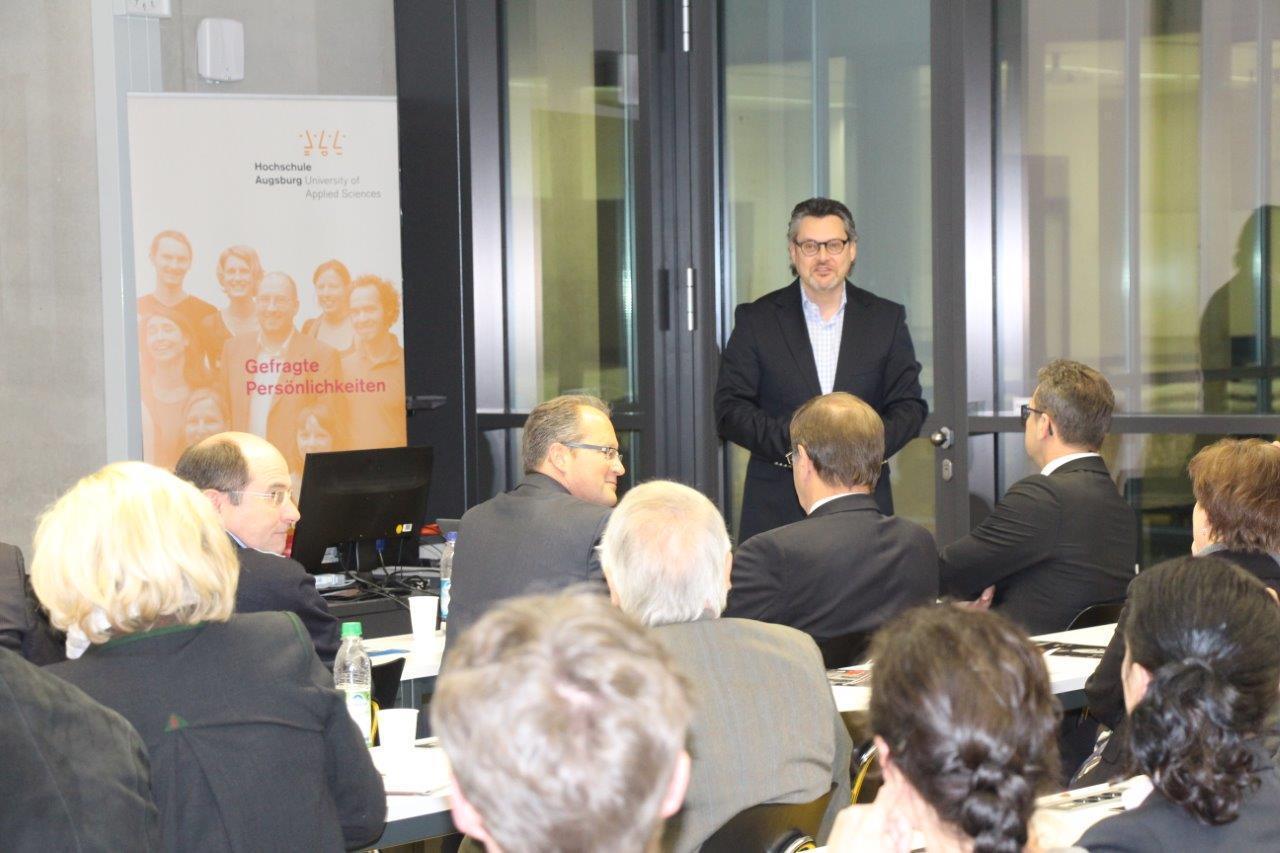 Gelungener Auftakt für die Vortragsreihe "Marketing intentensiv" des Marketing-Club Augsburg. Foto: B4B SCHWABEN