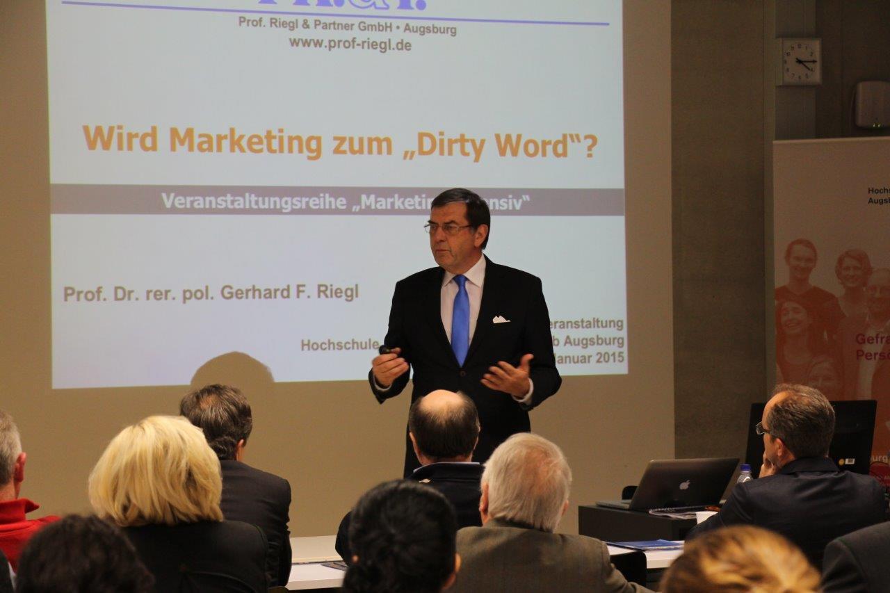 Gelungener Auftakt für die Vortragsreihe "Marketing intentensiv" des Marketing-Club Augsburg. Foto: B4B SCHWABEN