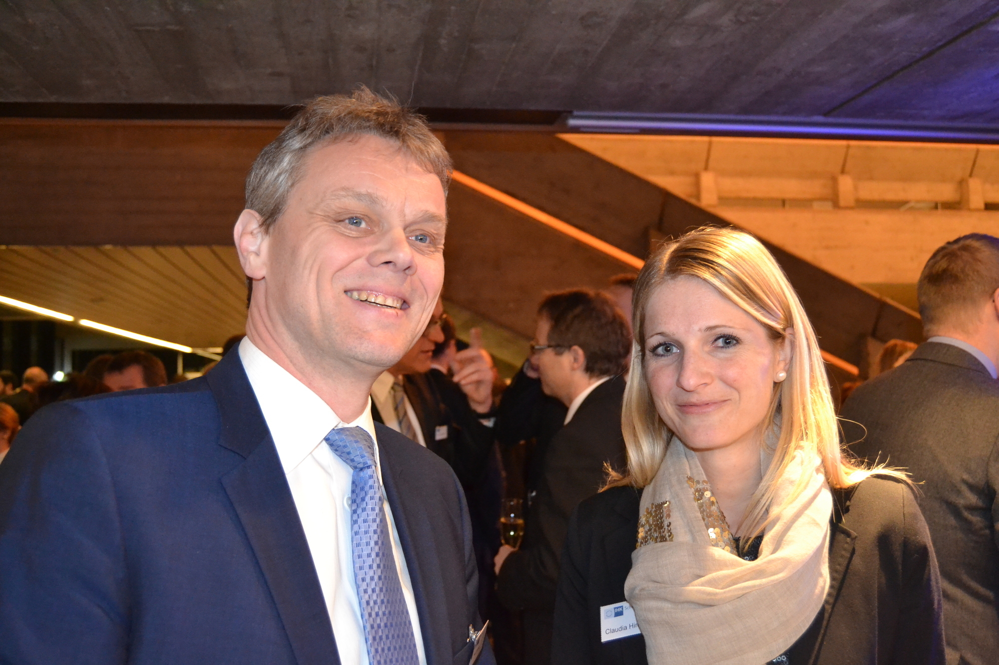 "Business meets Sport" - der IHK Neujahrsempfang 2015. Foto: B4B SCHWABEN