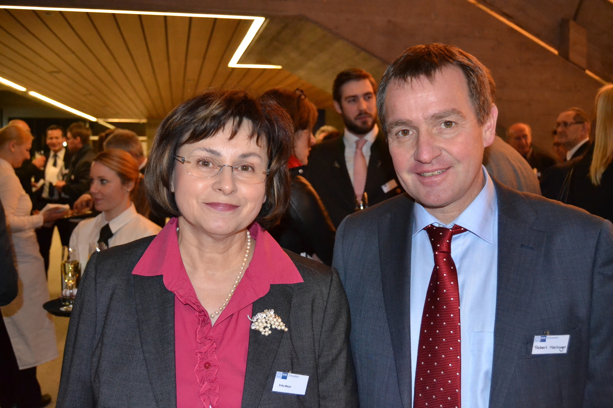 "Business meets Sport" - der IHK Neujahrsempfang 2015. Foto: B4B SCHWABEN