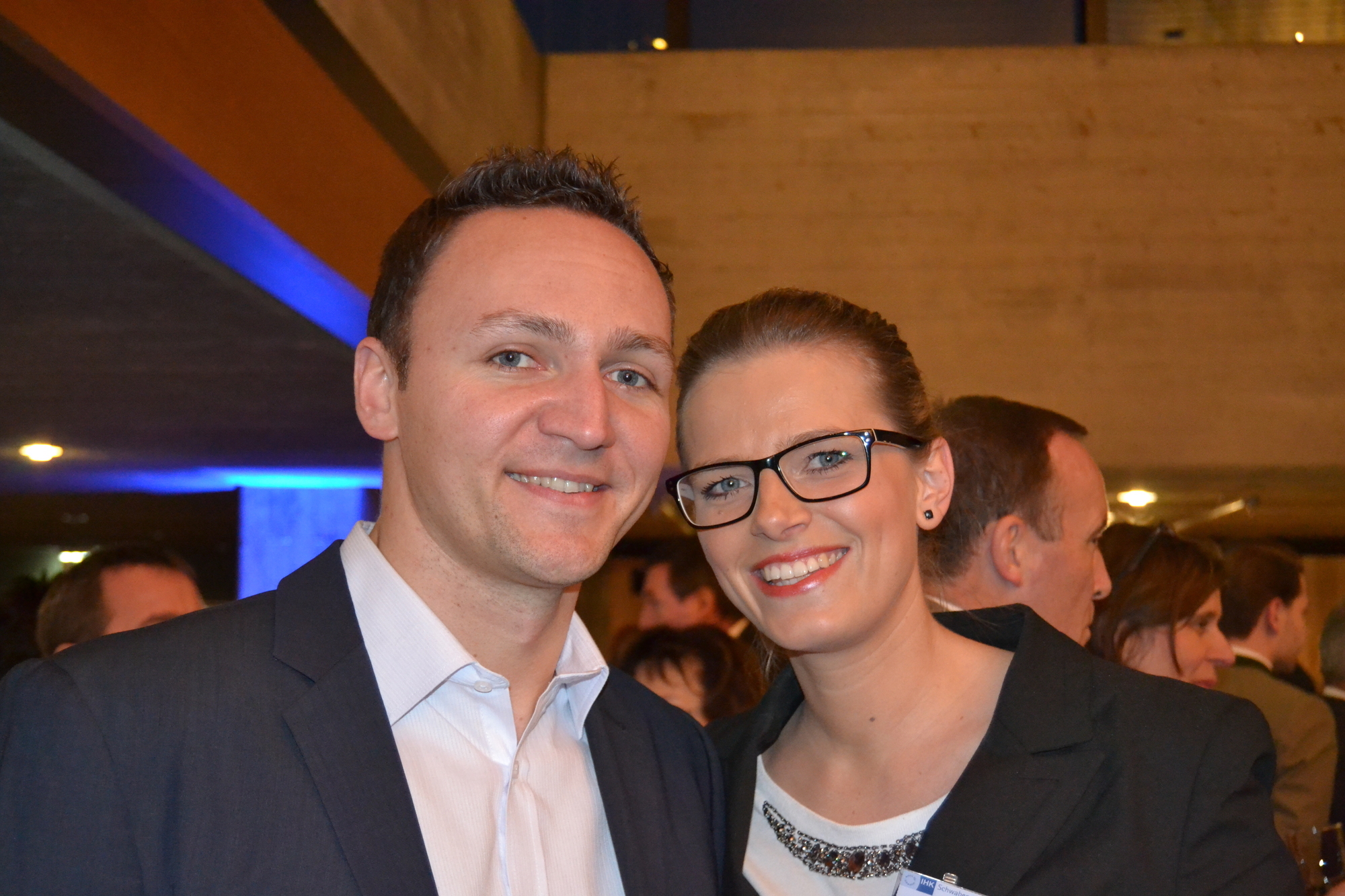 "Business meets Sport" - der IHK Neujahrsempfang 2015. Foto: B4B SCHWABEN